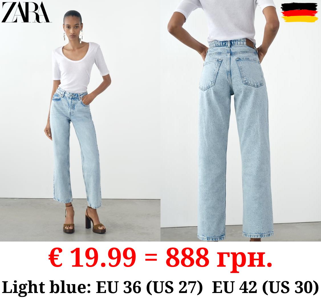 Z1975 MID-RISE STRAIGHT JEANS