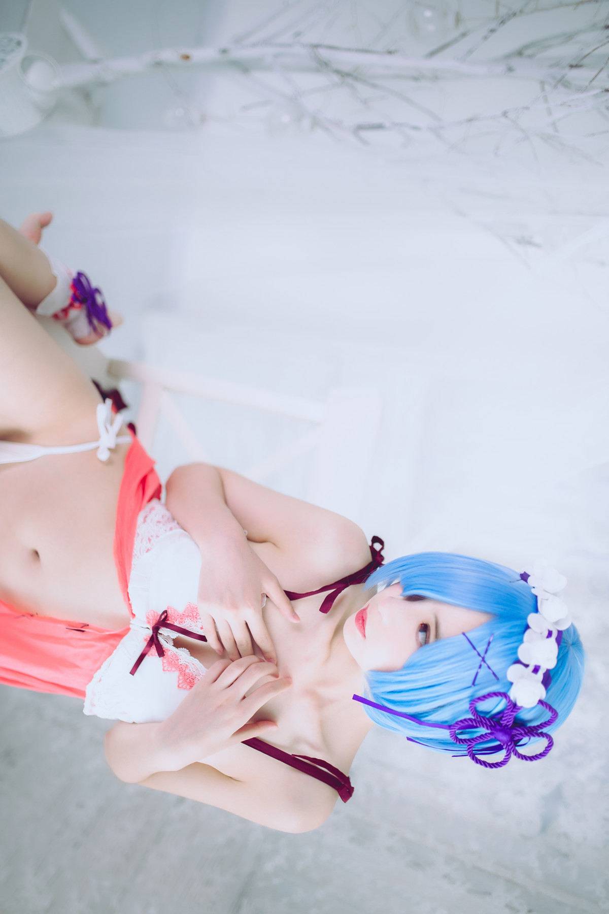 Cosplay 疯猫ss 蕾姆 18