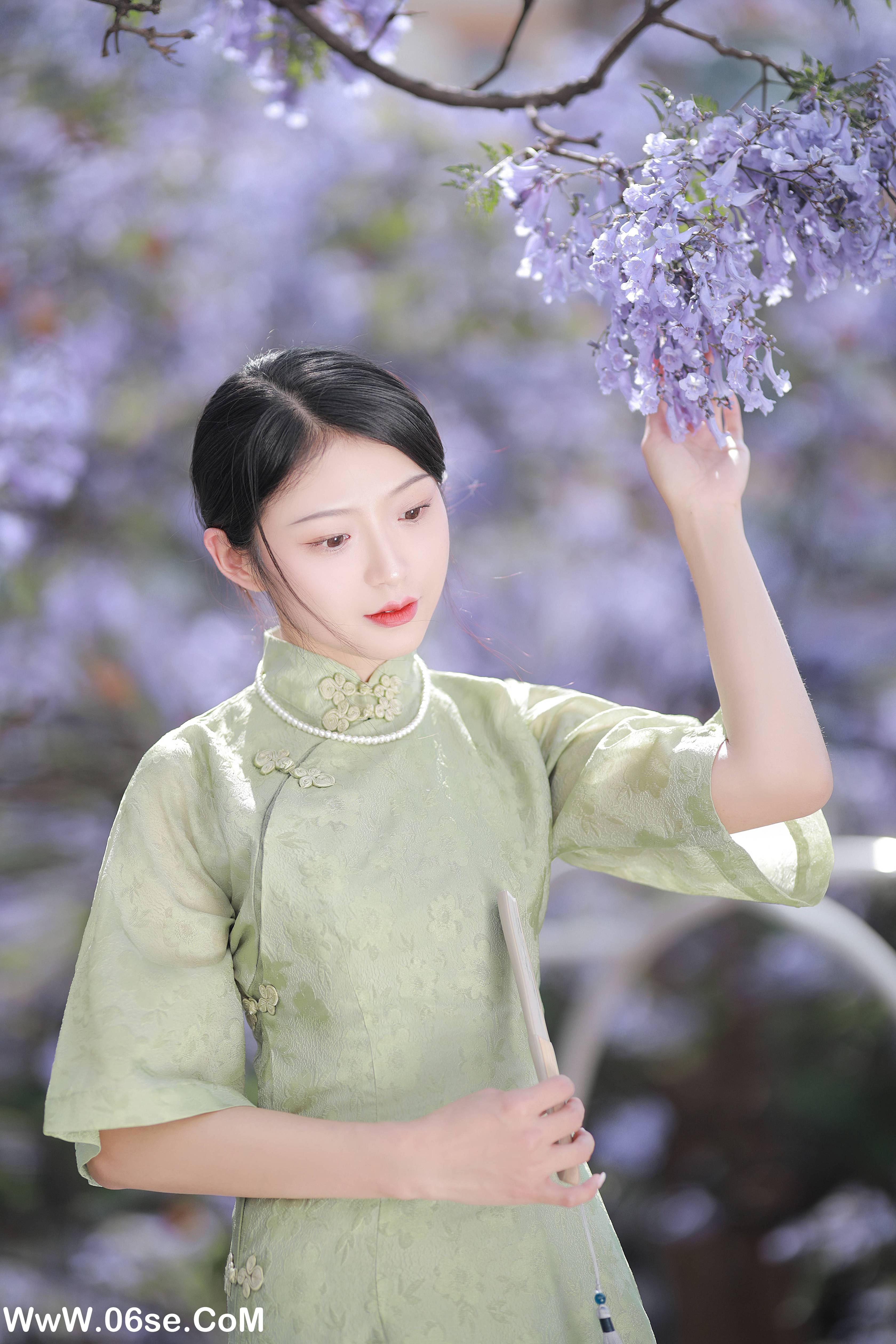 图片[8]-[YITUYU艺图语]2022.06.20 蓝花楹 nya酱的铃铛铛[24P-426.82MB]-六色网