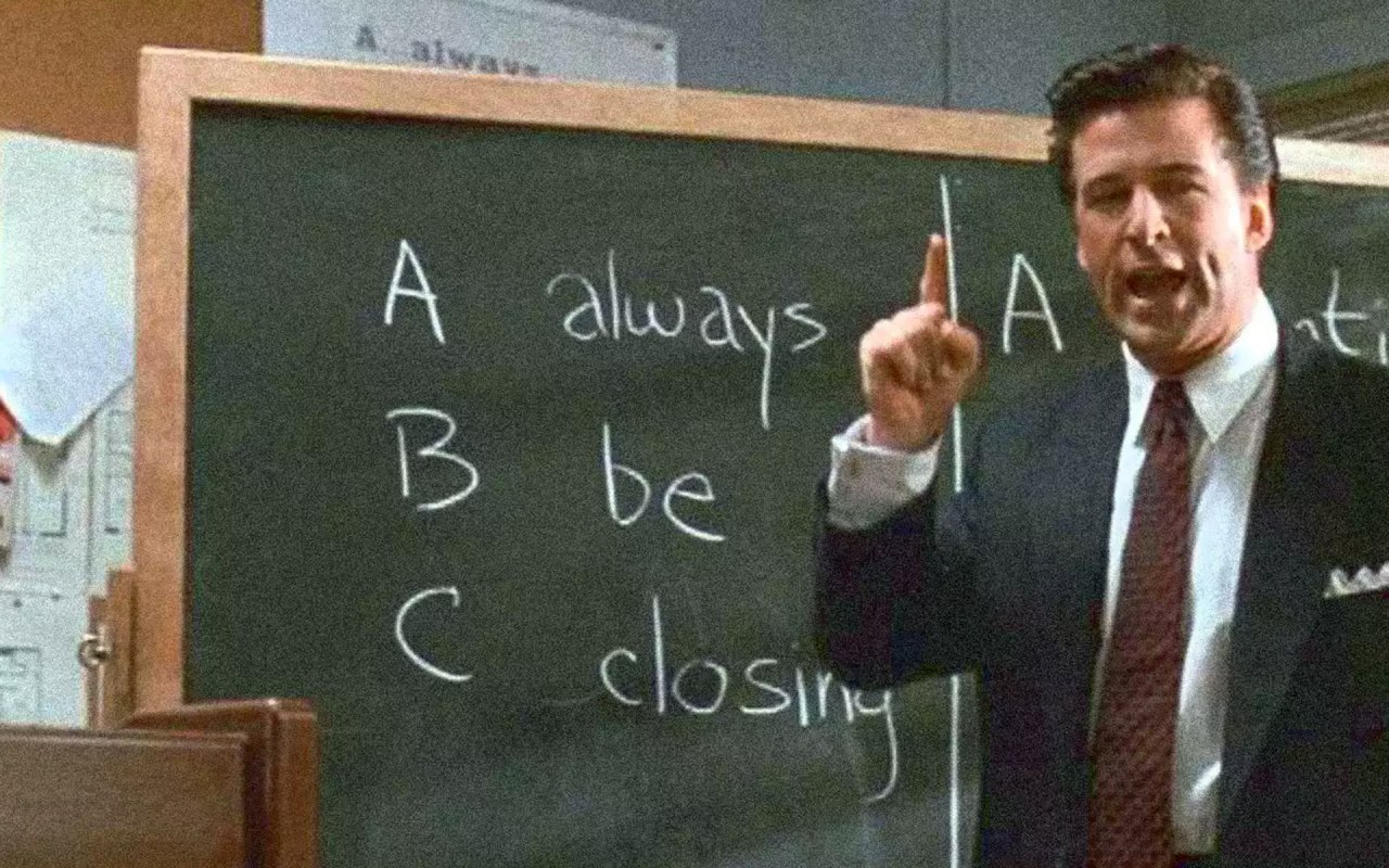 Is always interrupting. Алек Болдуин always be closing. Гленгарри Глен Росс. Glengarry Glen Ross 1992. Алек Болдуин Гленгарри.