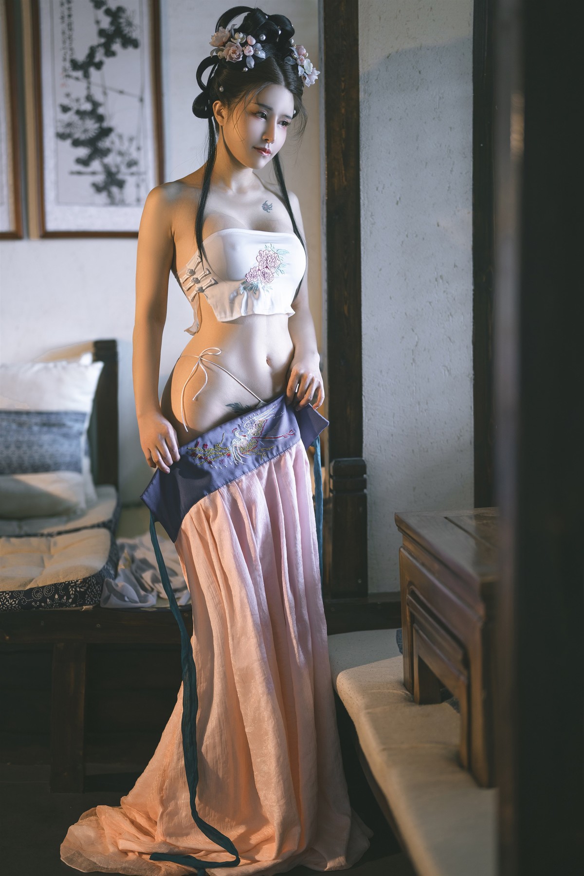 Cosplay 鹿八岁 X铁手叫兽 汉服 12
