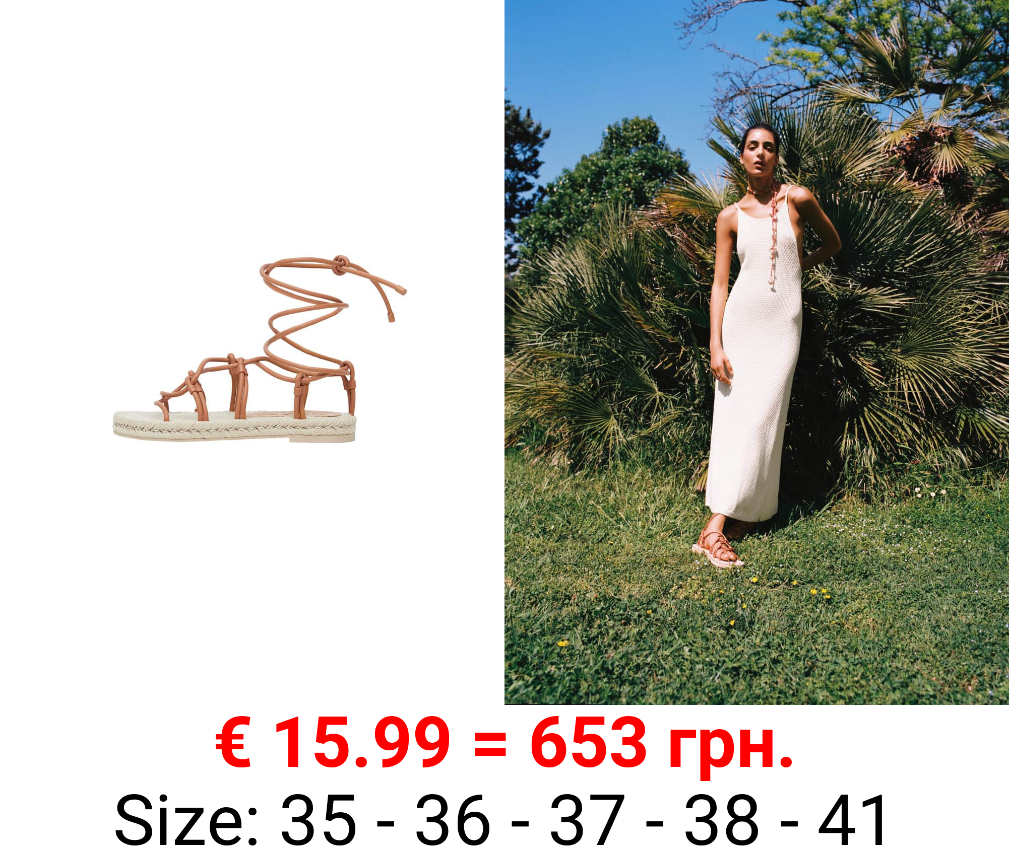 sandalia romana esparto