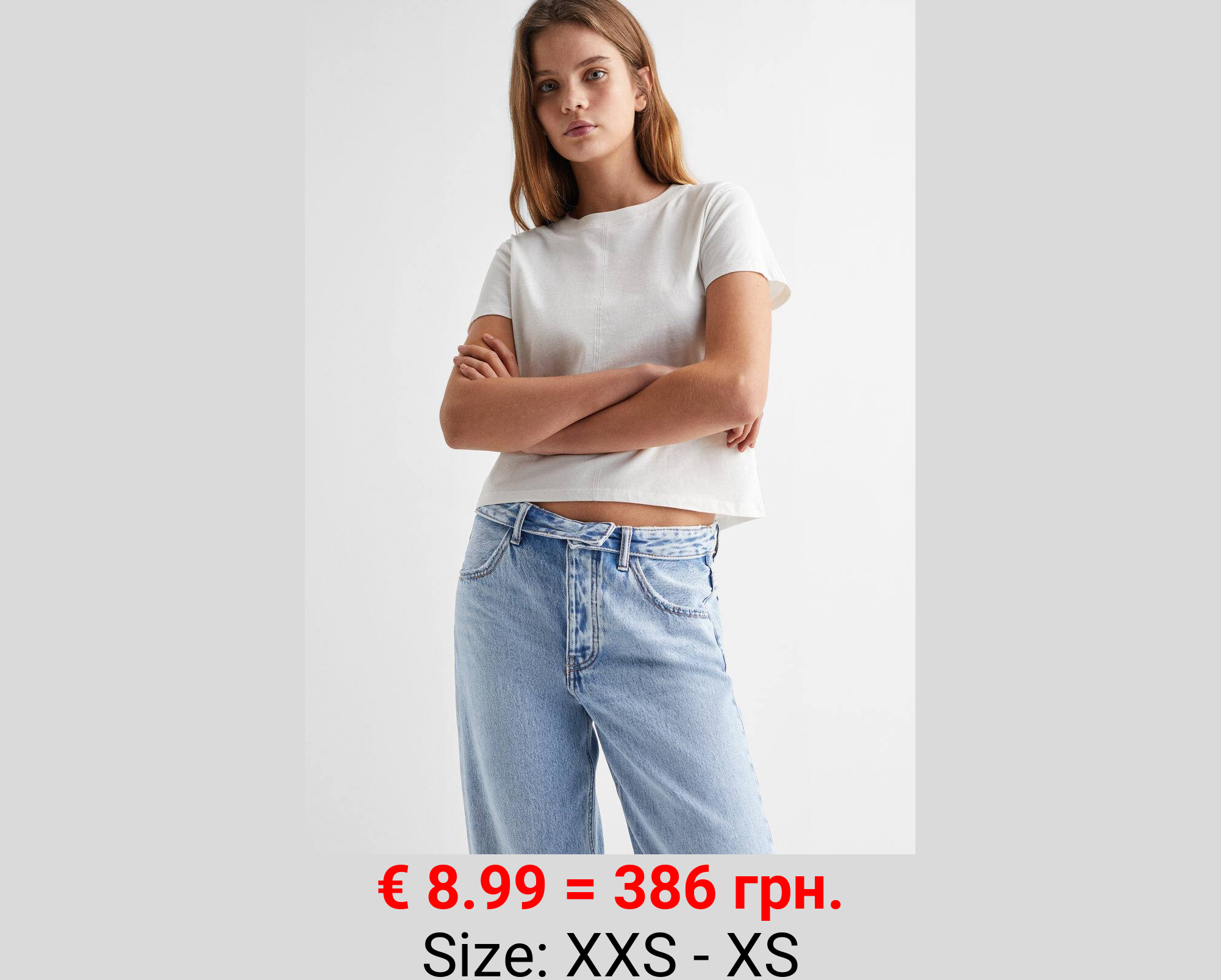 Jeans cintura vuelta