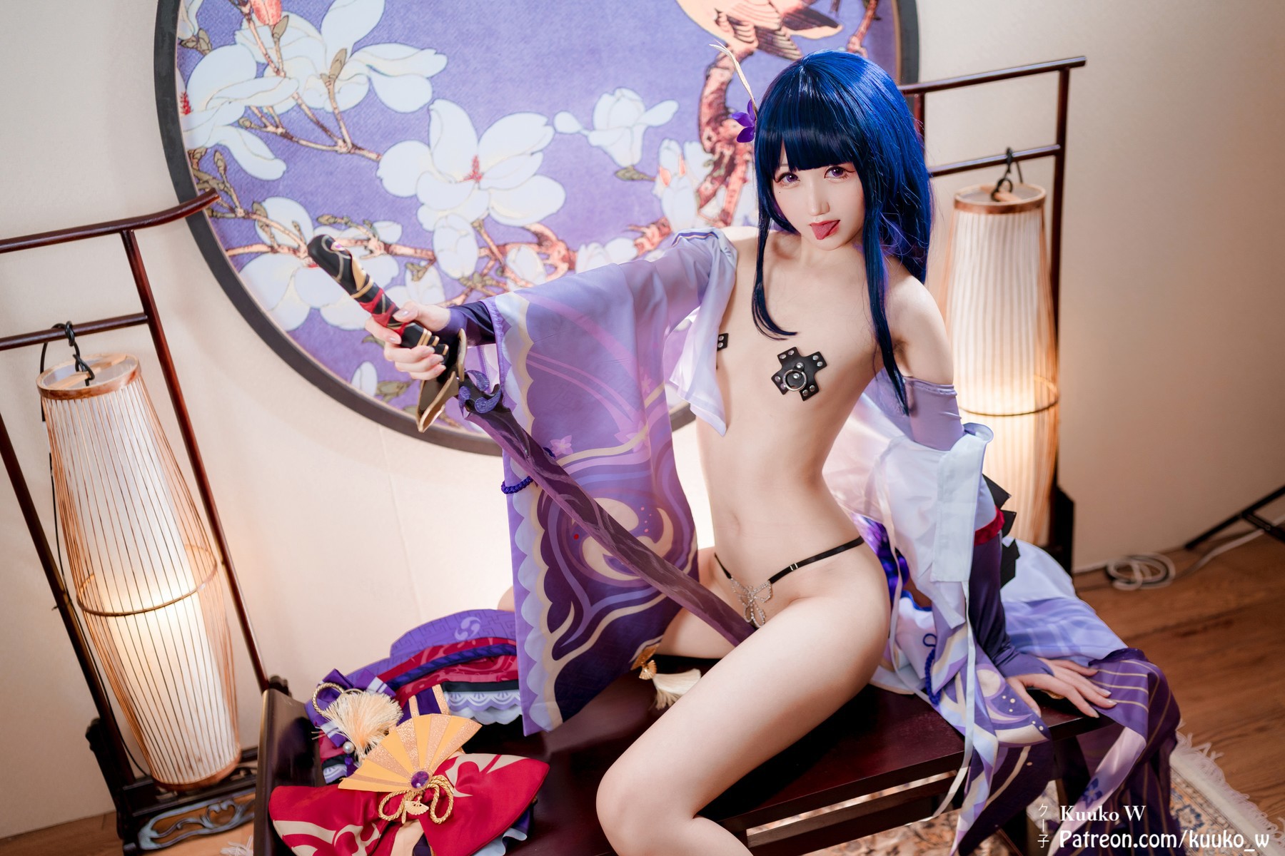 Cosplay KuukoW Baal Genshin Impact 20