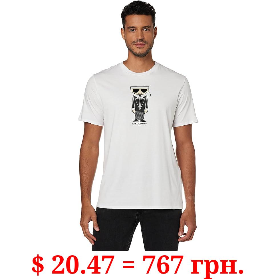 Karl Lagerfeld Paris T, Kocktail Karl, Short Sleeve Crew Neck Men’s Shirt