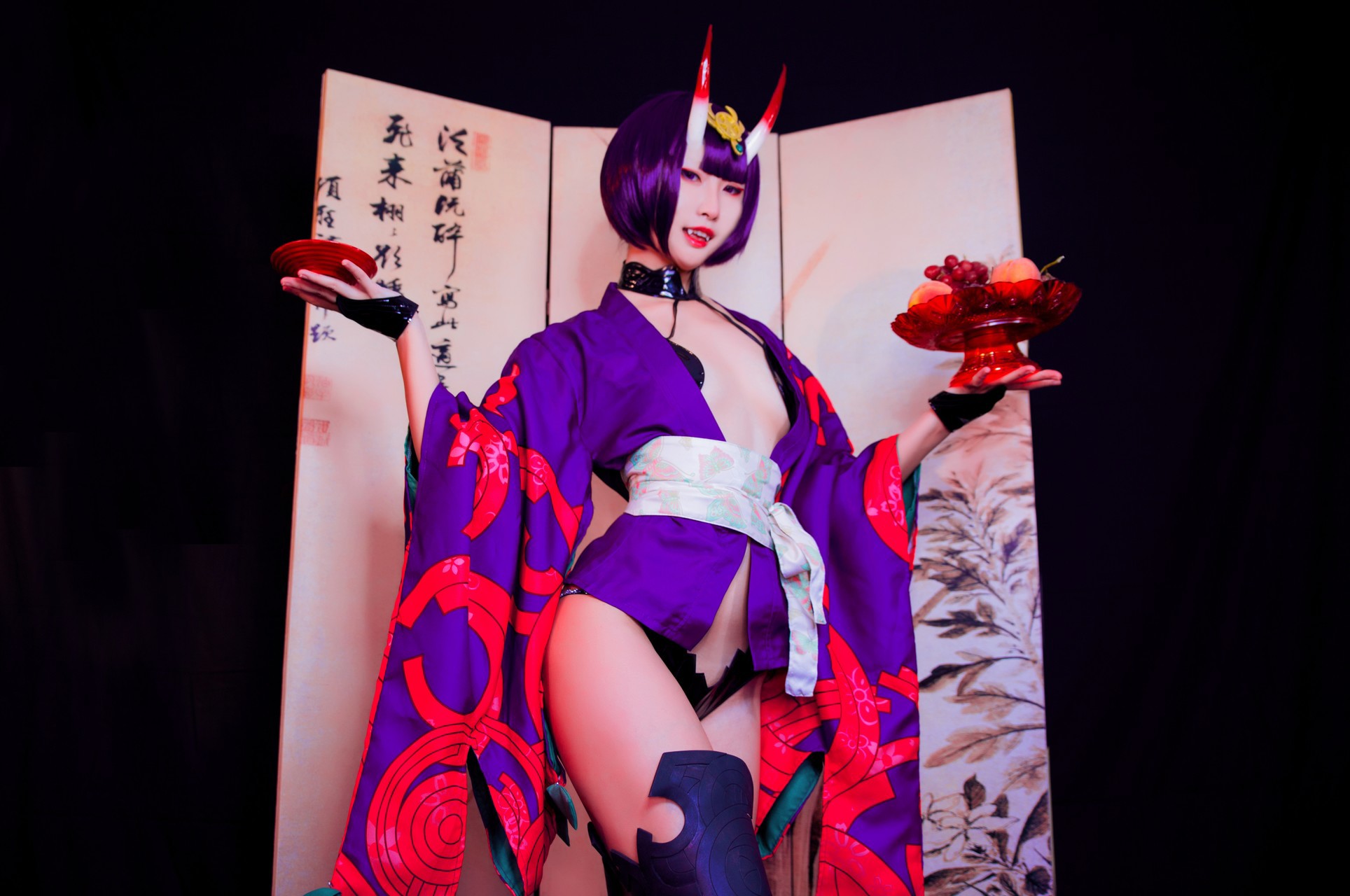 Cosplay Misswarmj 酒吞童子女仆 Shuten Douji 11