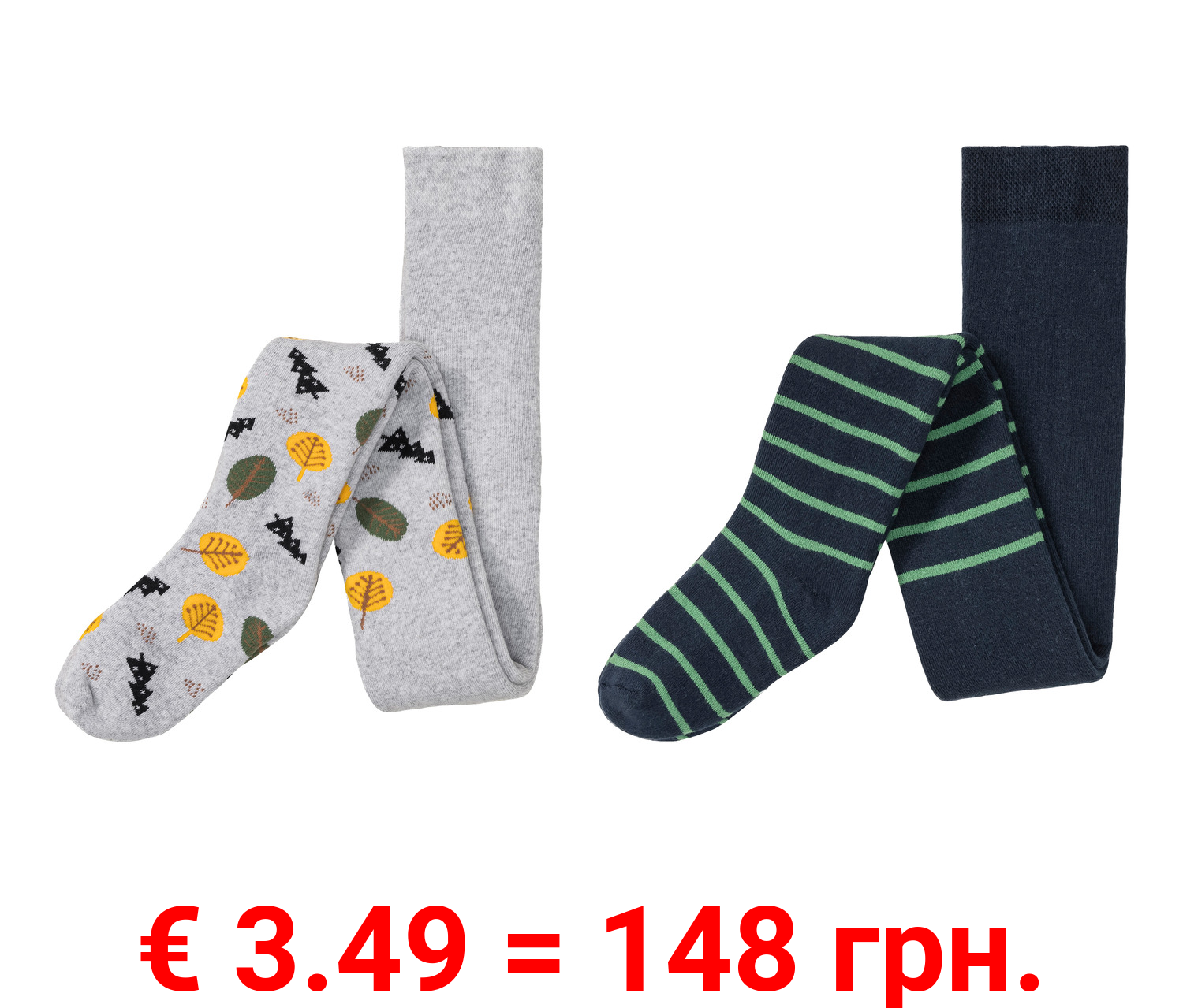 lupilu® Kleinkinder Thermostrumpfhose mit hohem Baumwollanteil