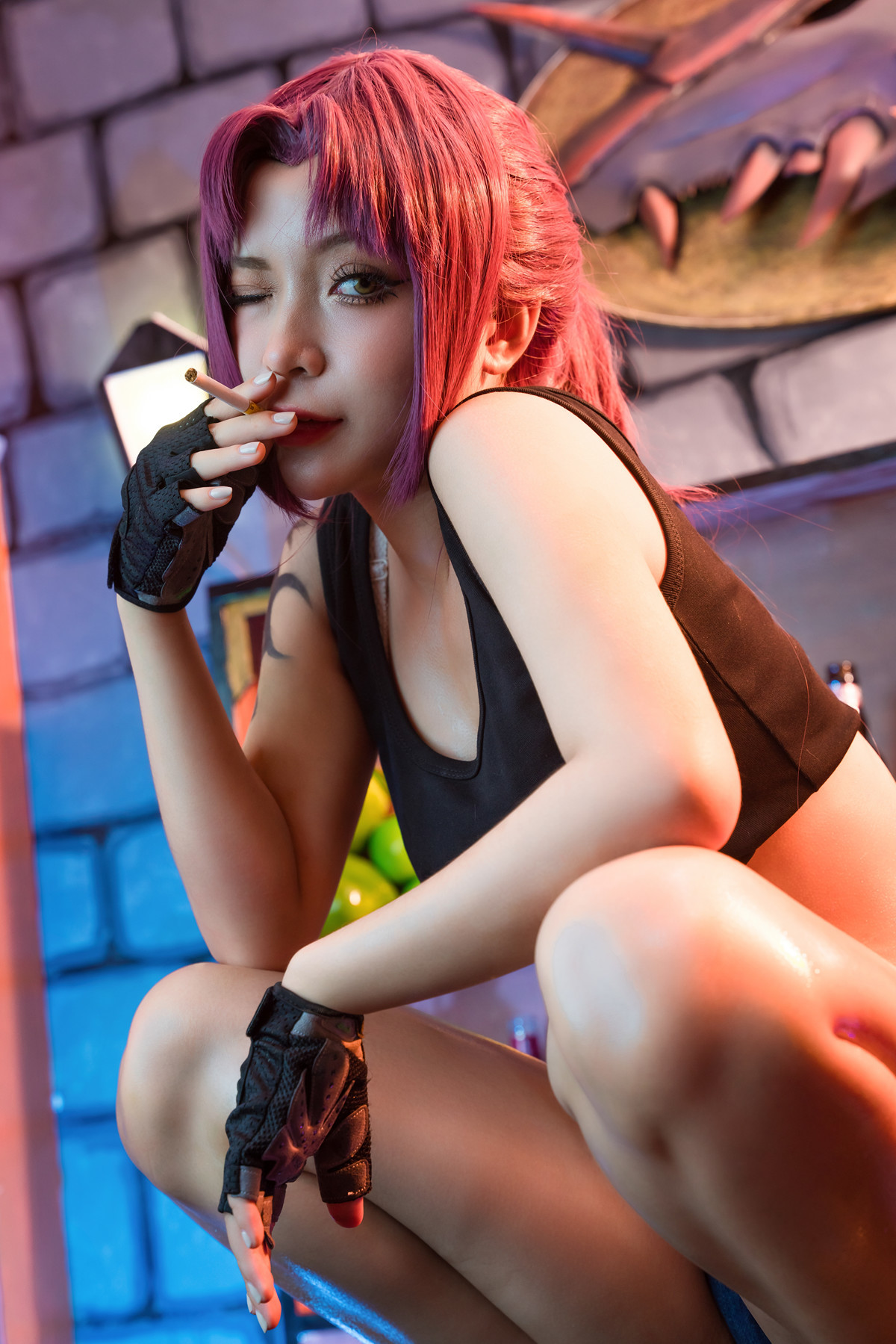 Cosplay Umeko.J Revy Black Lagoon 29