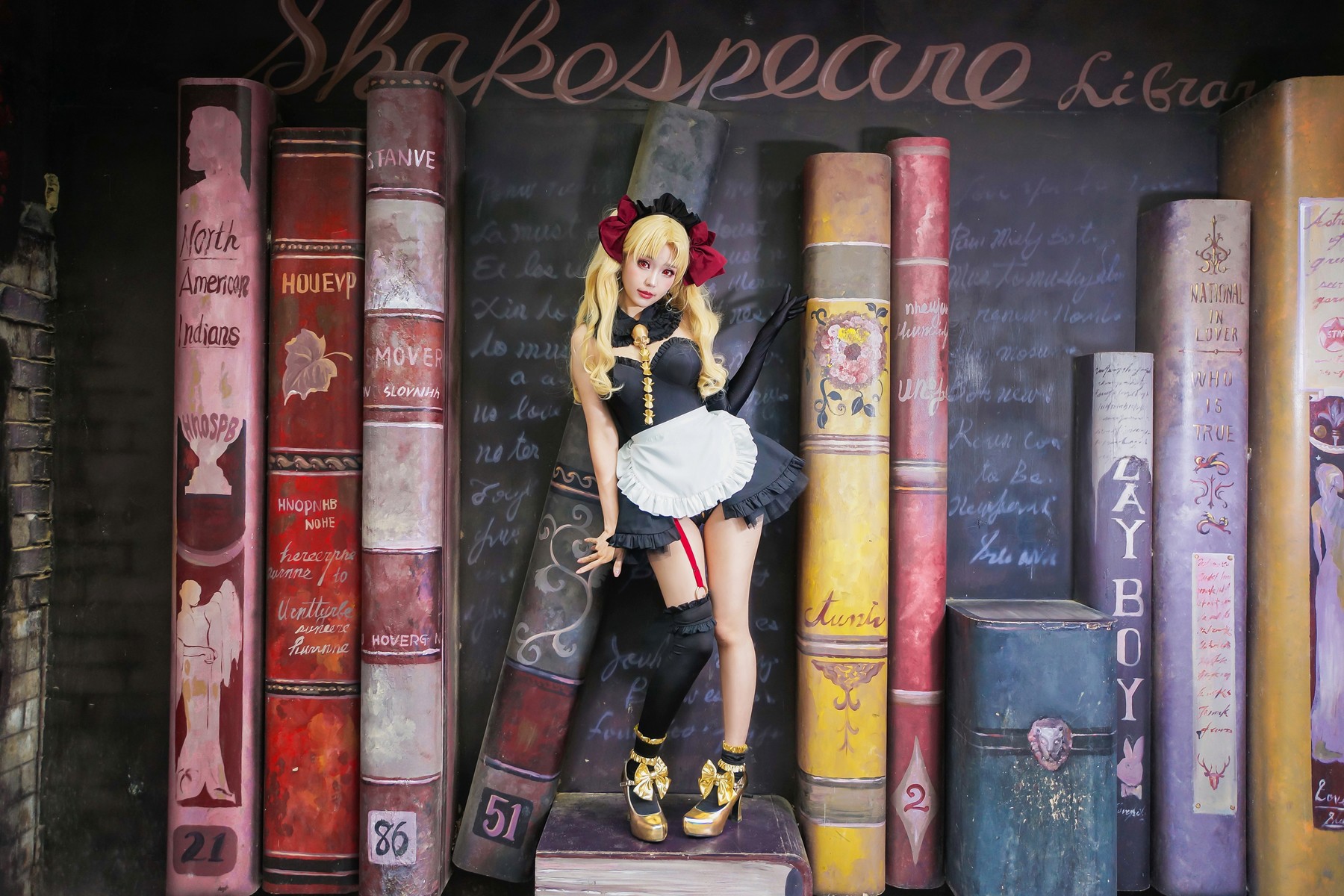 Cosplay ElyEE子 远坂凛 女仆 20