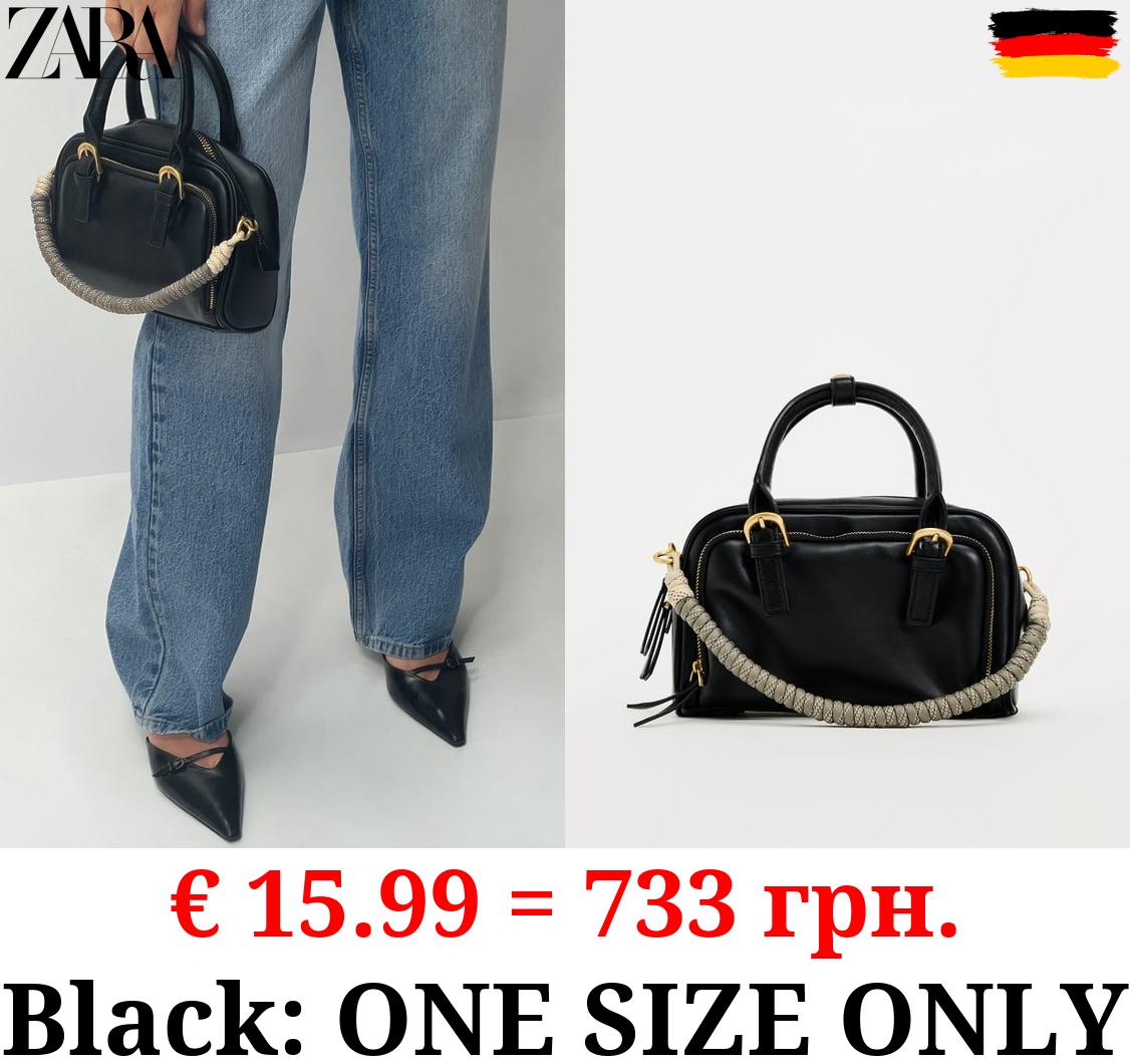 BOWLING BAG WITH ROPE STRAPS