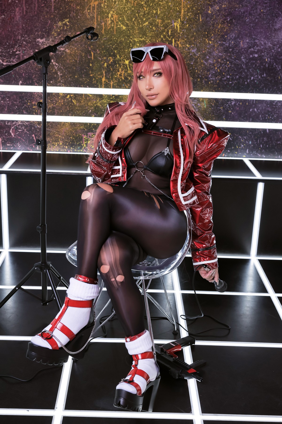Cosplay Nonsummerjack Punch line Set.01 2