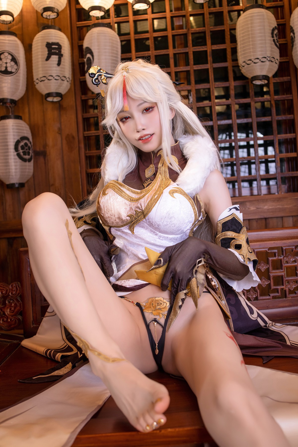 Cosplay 水淼Aqua 凝光原造型 10