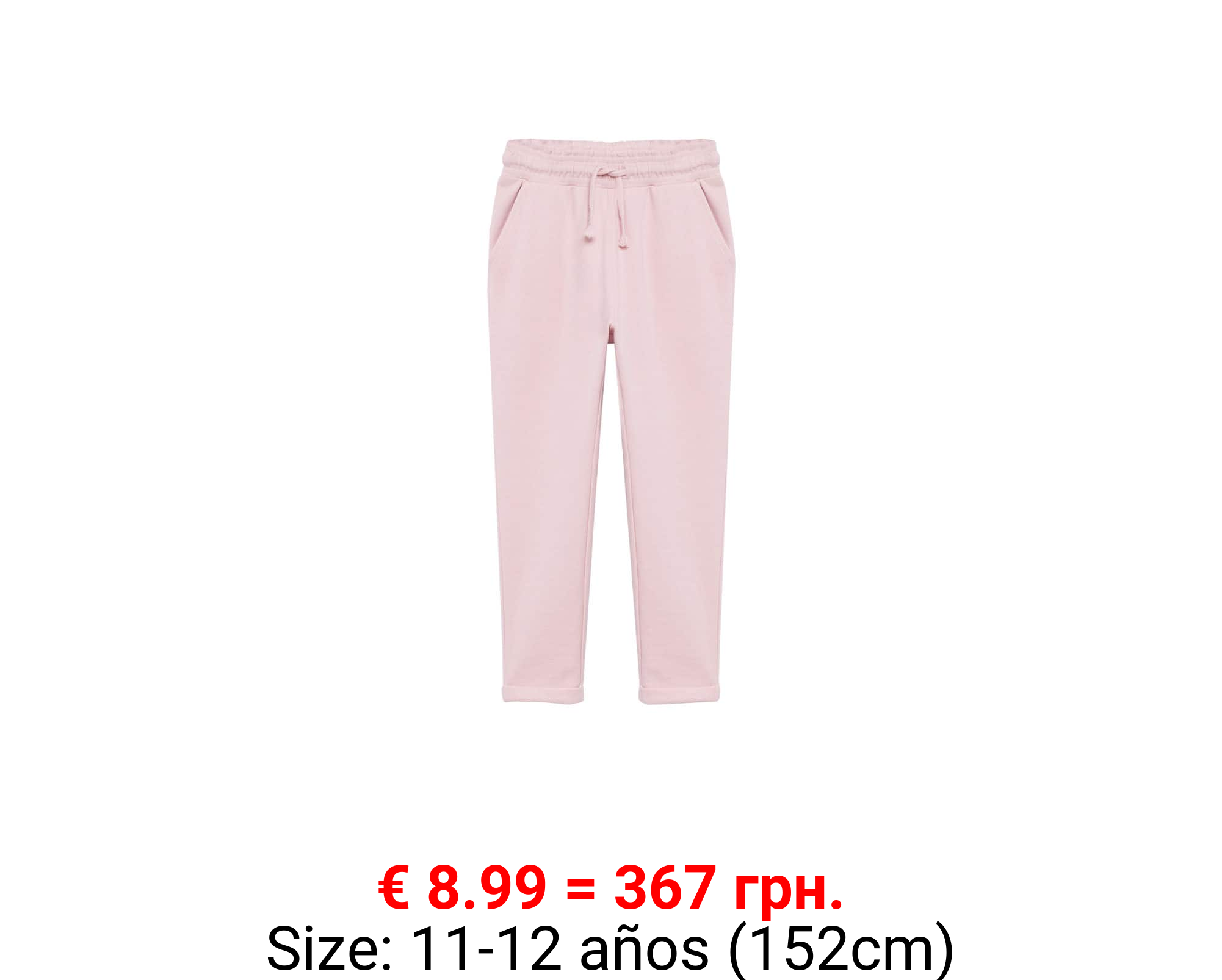 Pantalón jogger algodón