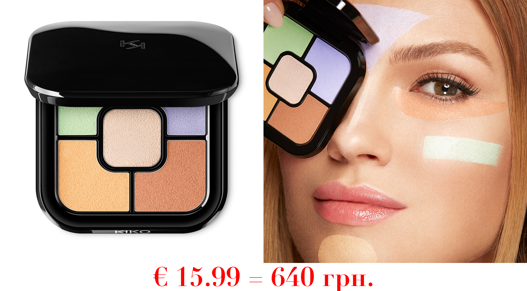 colour correct concealer palettePalette mit 5 wasserfesten Concealern