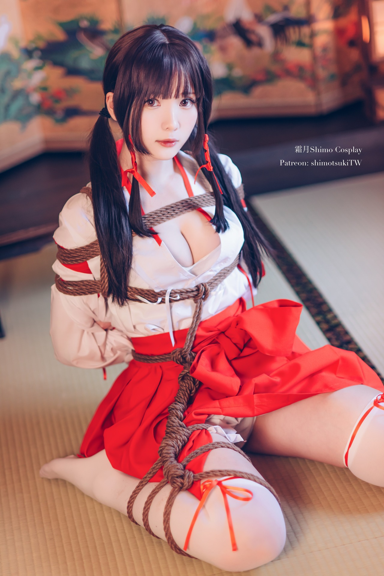 [霜月shimo] 巫女捆绑 Miko Bundle 10