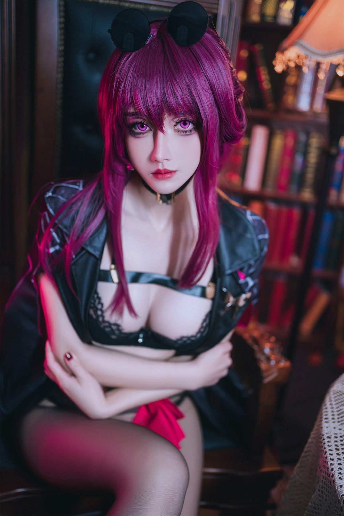 Cosplay 鹿八岁 崩坏∶星穹铁道 卡芙卡 17
