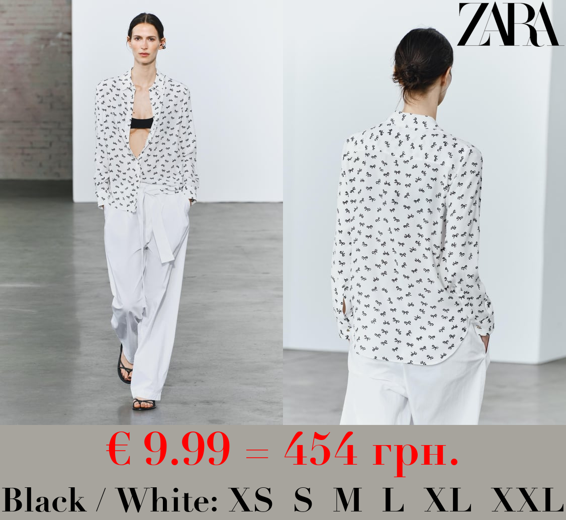 ZW COLLECTION PRINTED SHIRT