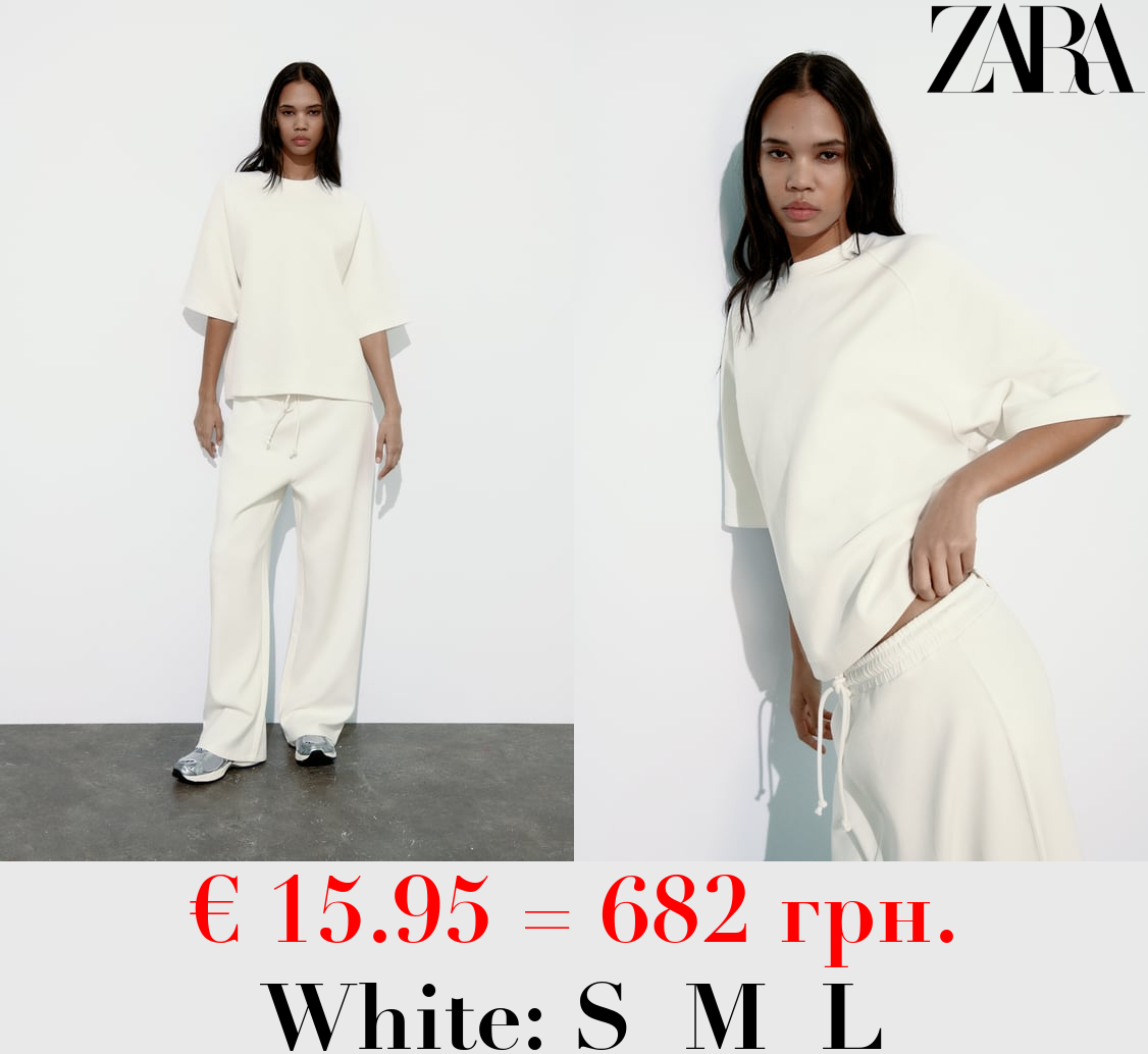 INTERLOCK OVERSIZE T-SHIRT