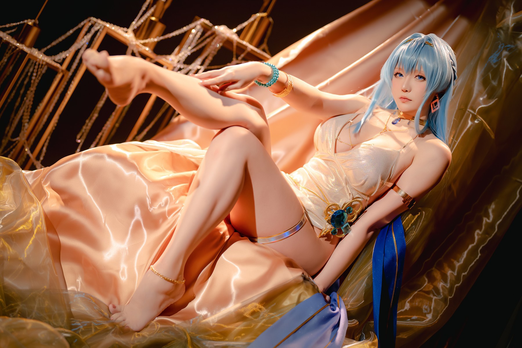 Cosplay 星之迟迟Hoshilily Nikke-海伦 55