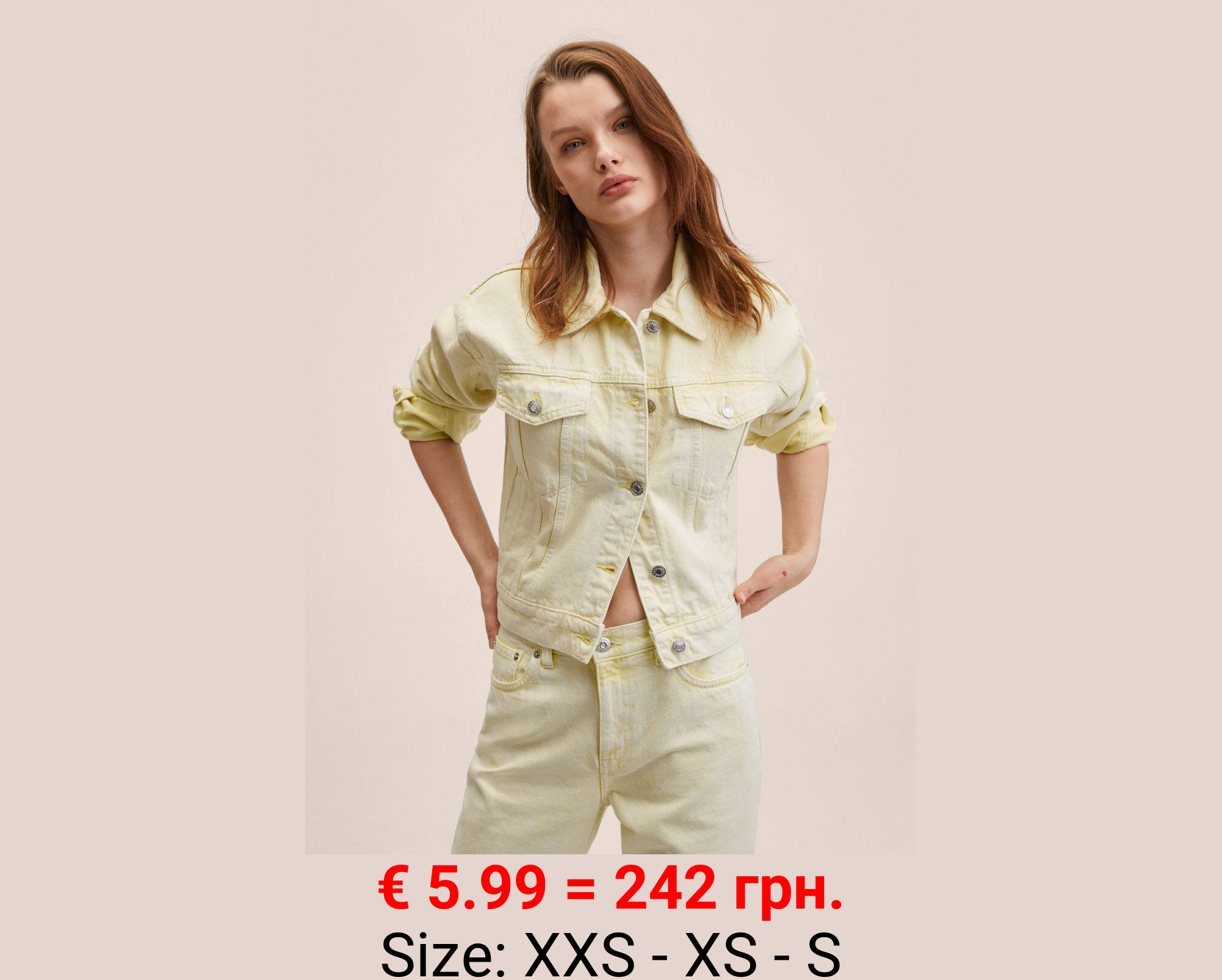 Cazadora vaquera bolsillos