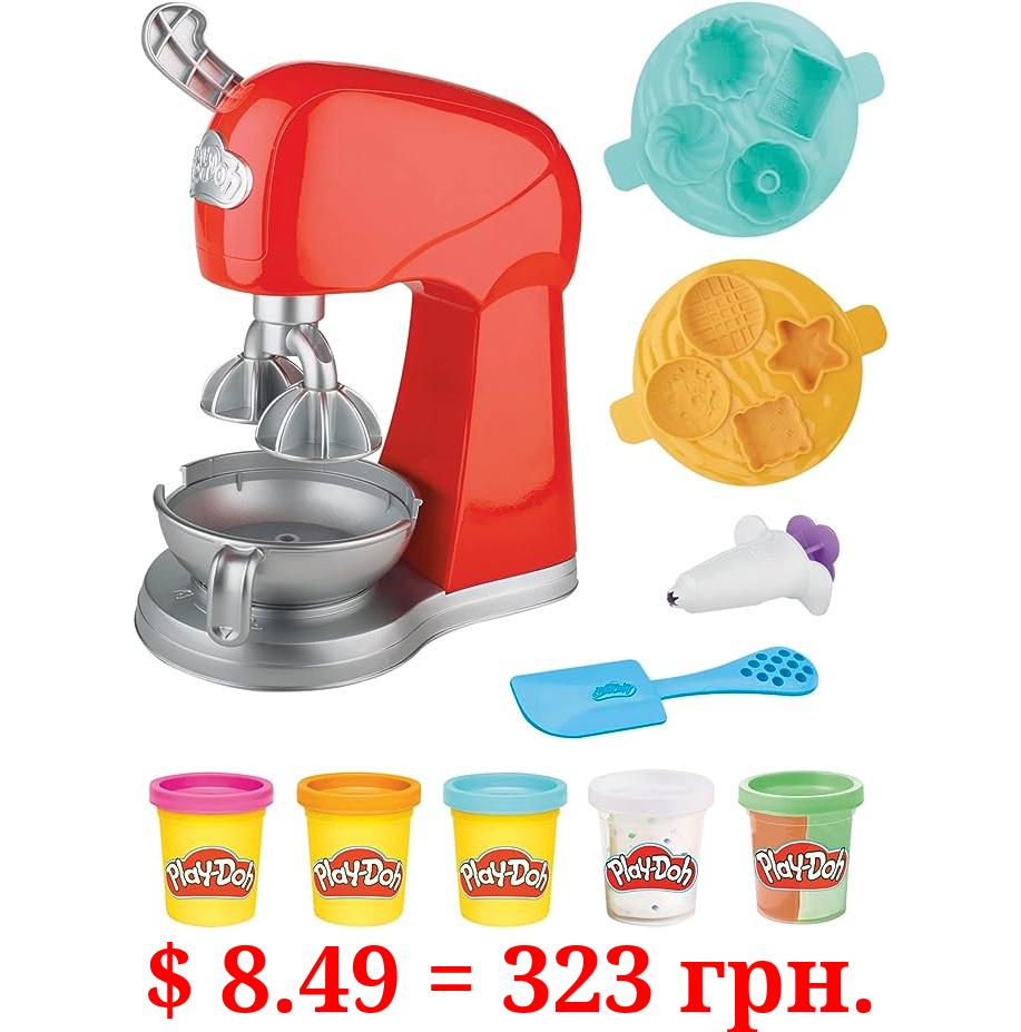 Play-Doh Kitchen Creations Magical Mixer Playset, Toy Mixer with Play Kitchen Accessories, Arts and Crafts for Kids 3 Years and Up