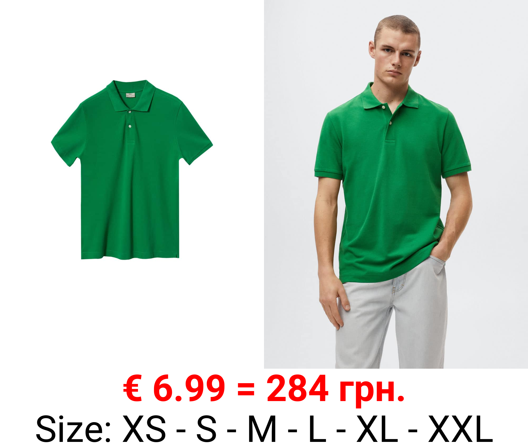 polo algodón piqué