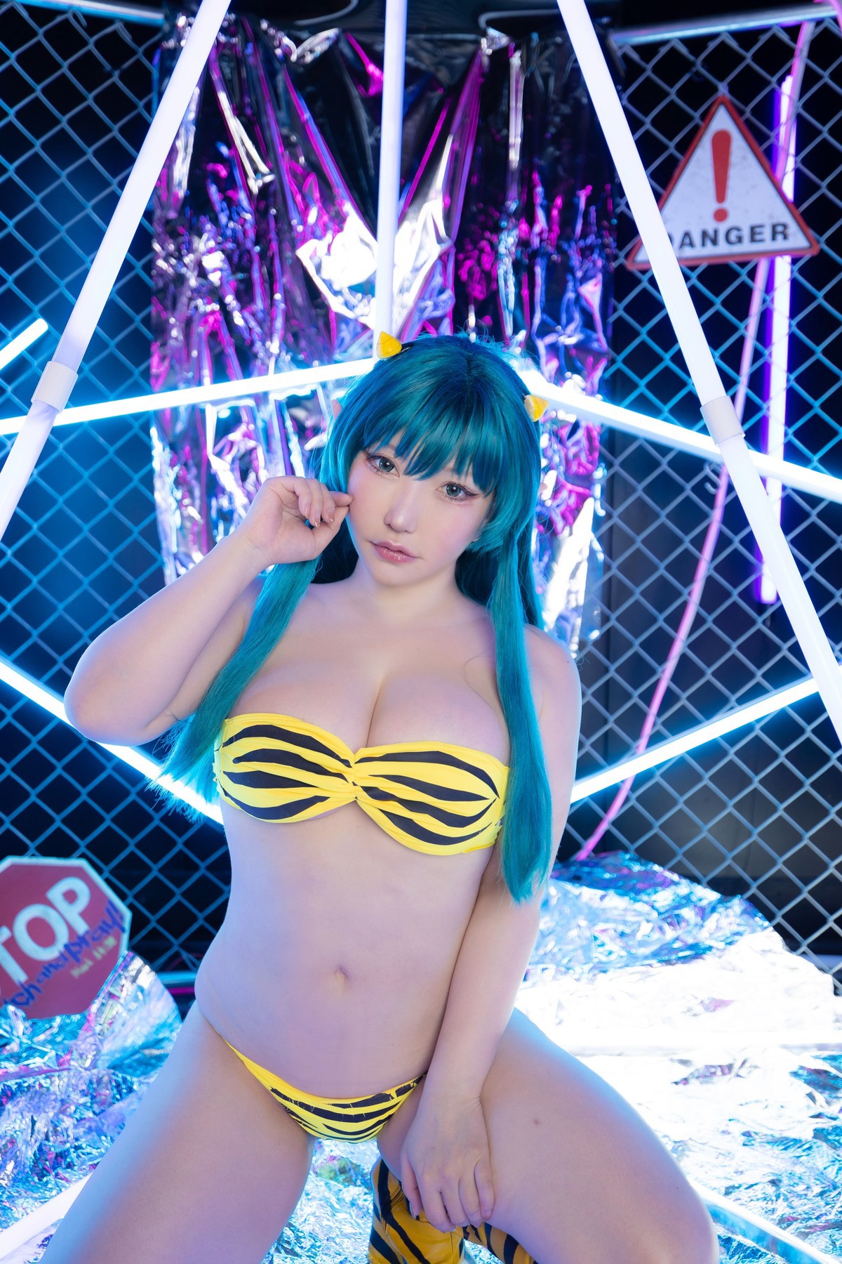 Cosplay SAKUサク Lum ラム うる星やつら Set.04 40