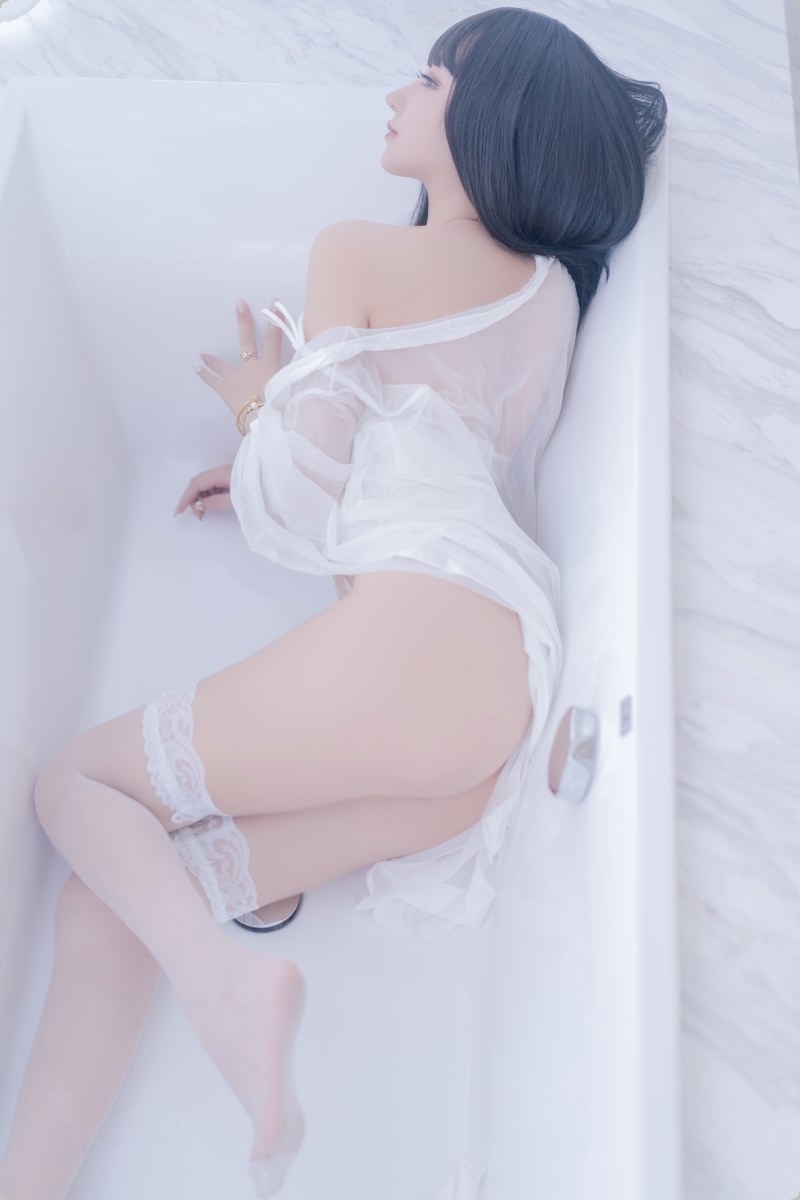 [Cos]过期米线线喵 - 镂空内衣[65P] 45
