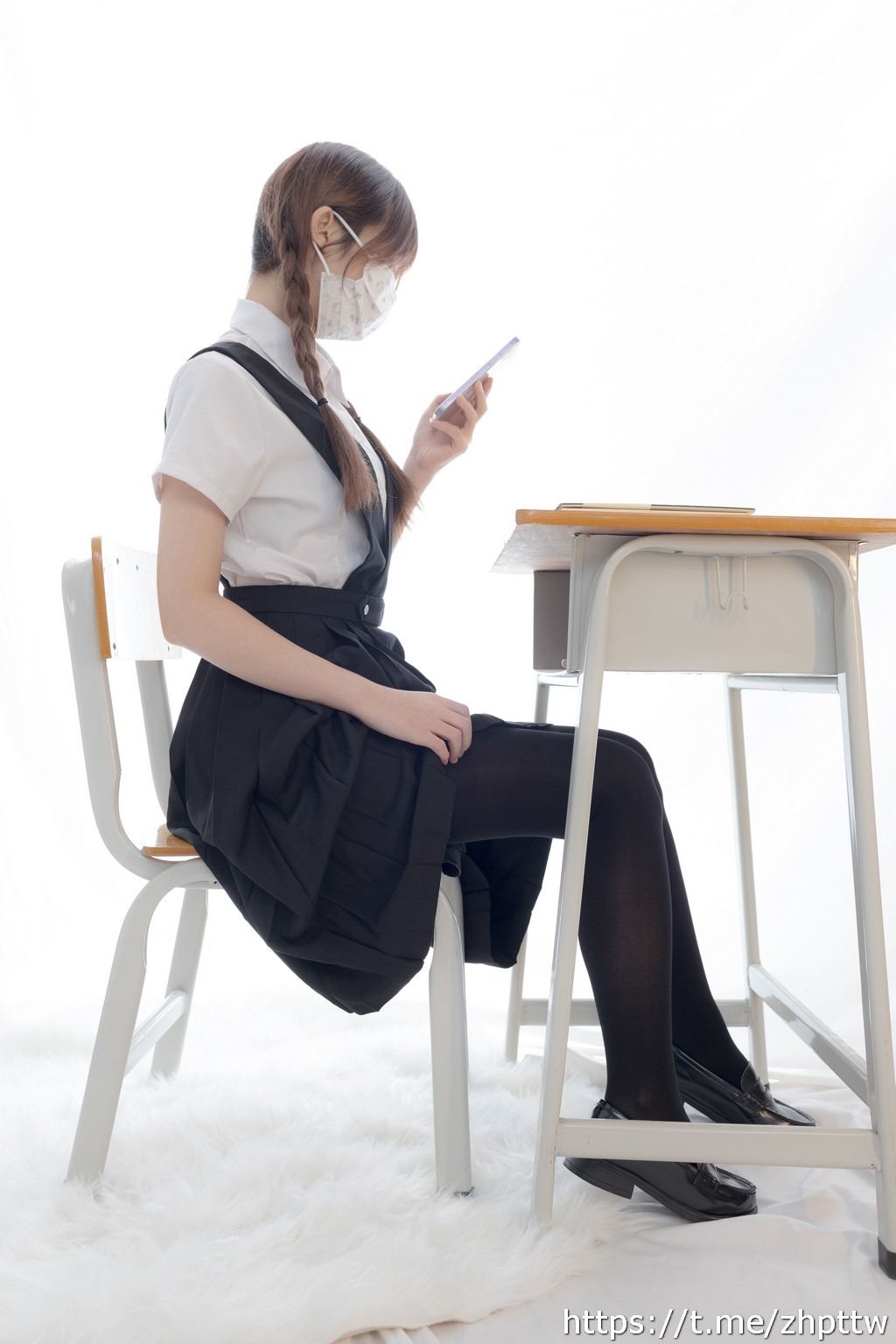 少女秩序-教学黑色制服 8