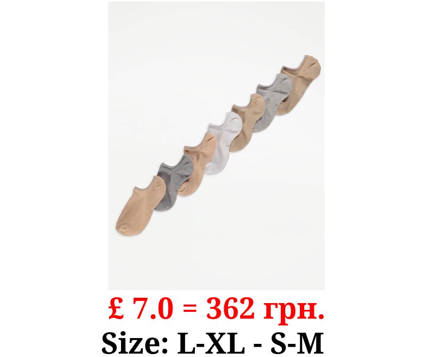 No Show Socks 7 Pack