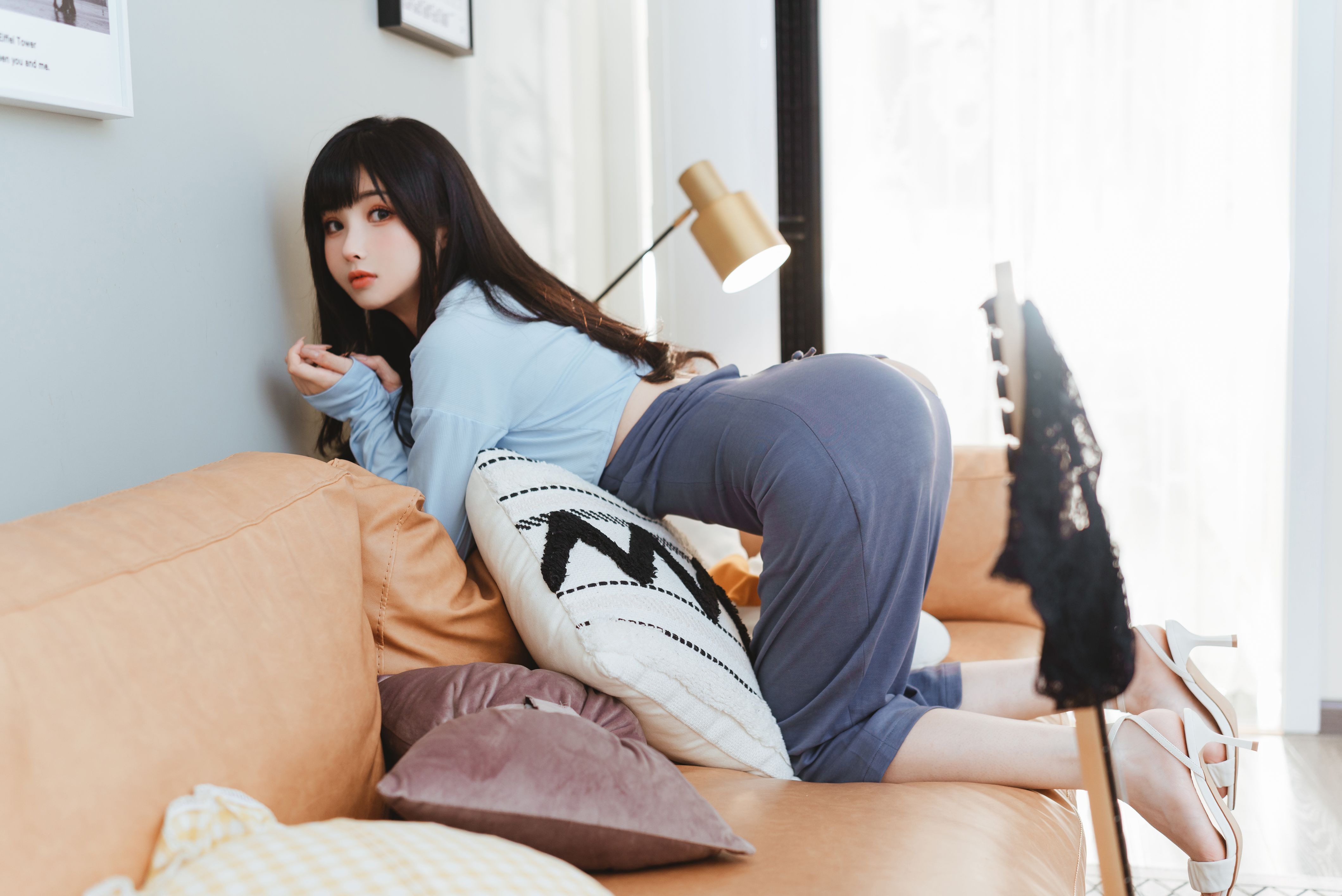 rioko凉凉子-吉他妹妹系带裙[45P1V] 11