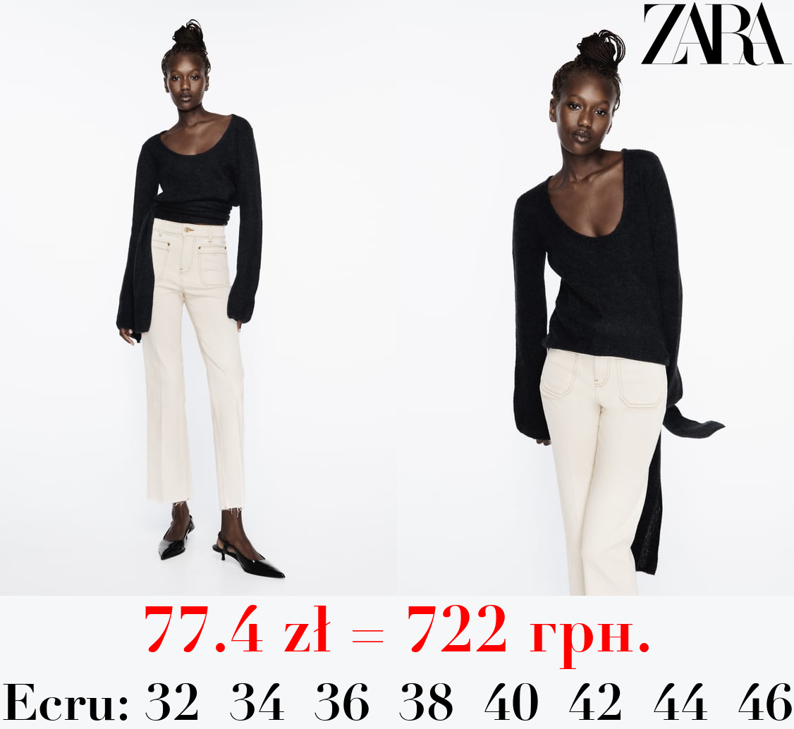 Z1975 HIGH-WAIST MINI FLARE JEANS