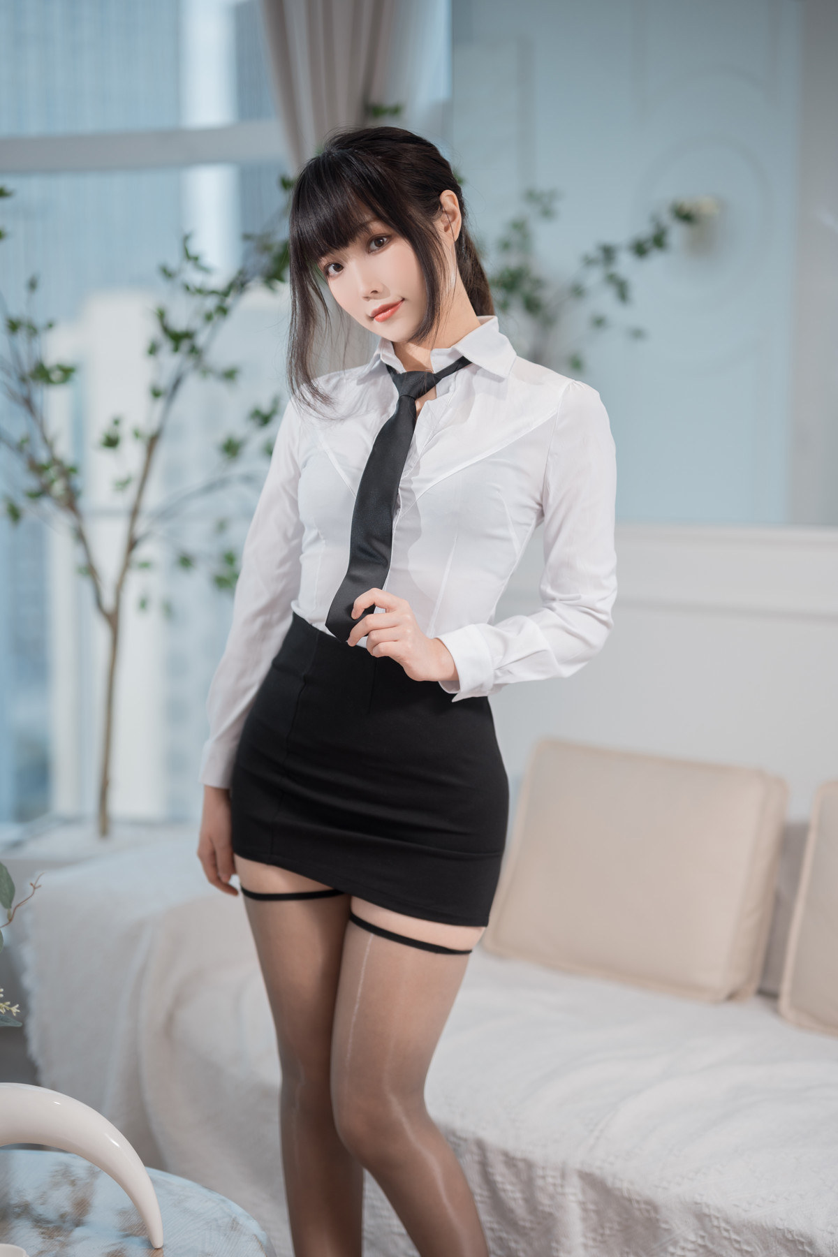 Cosplay 汪知子 Office Lady 6