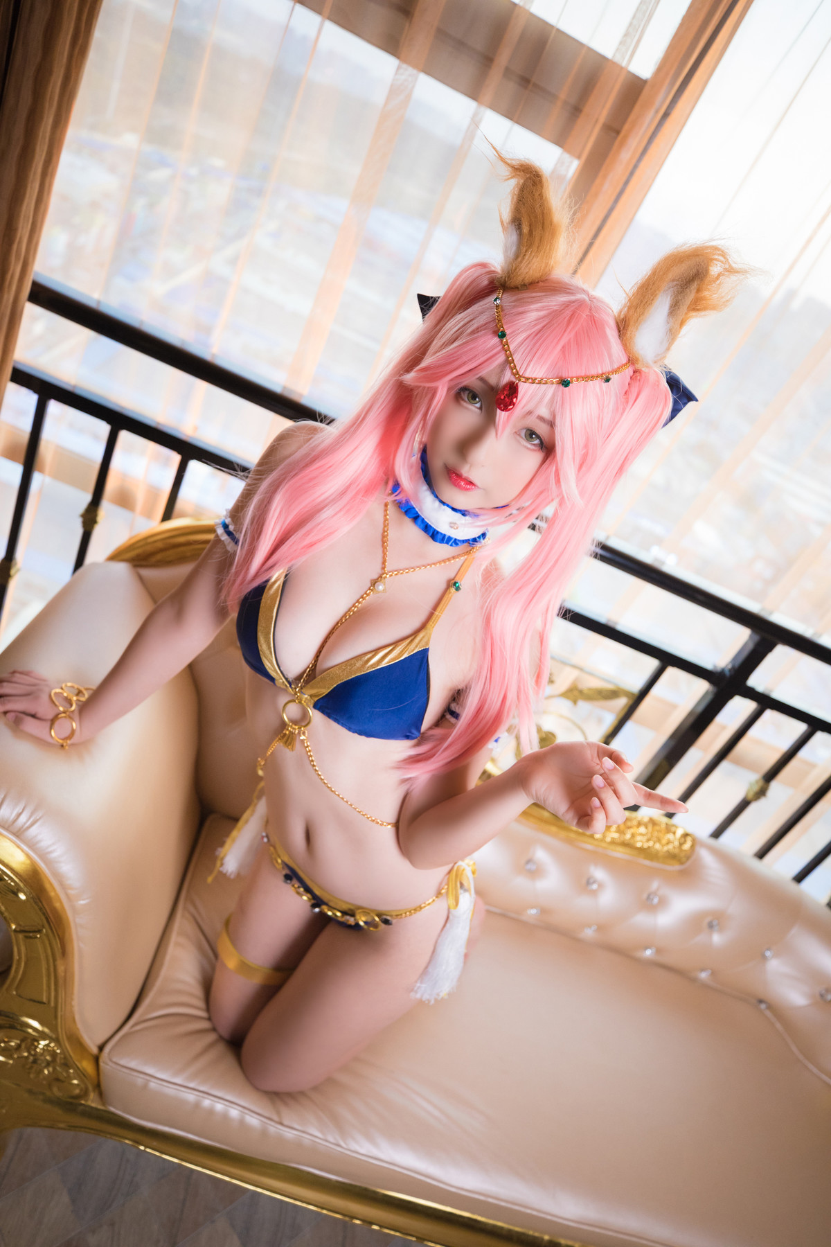 Cosplay 神楽坂真冬 玉藻前舞娘 Mysterious Love 40
