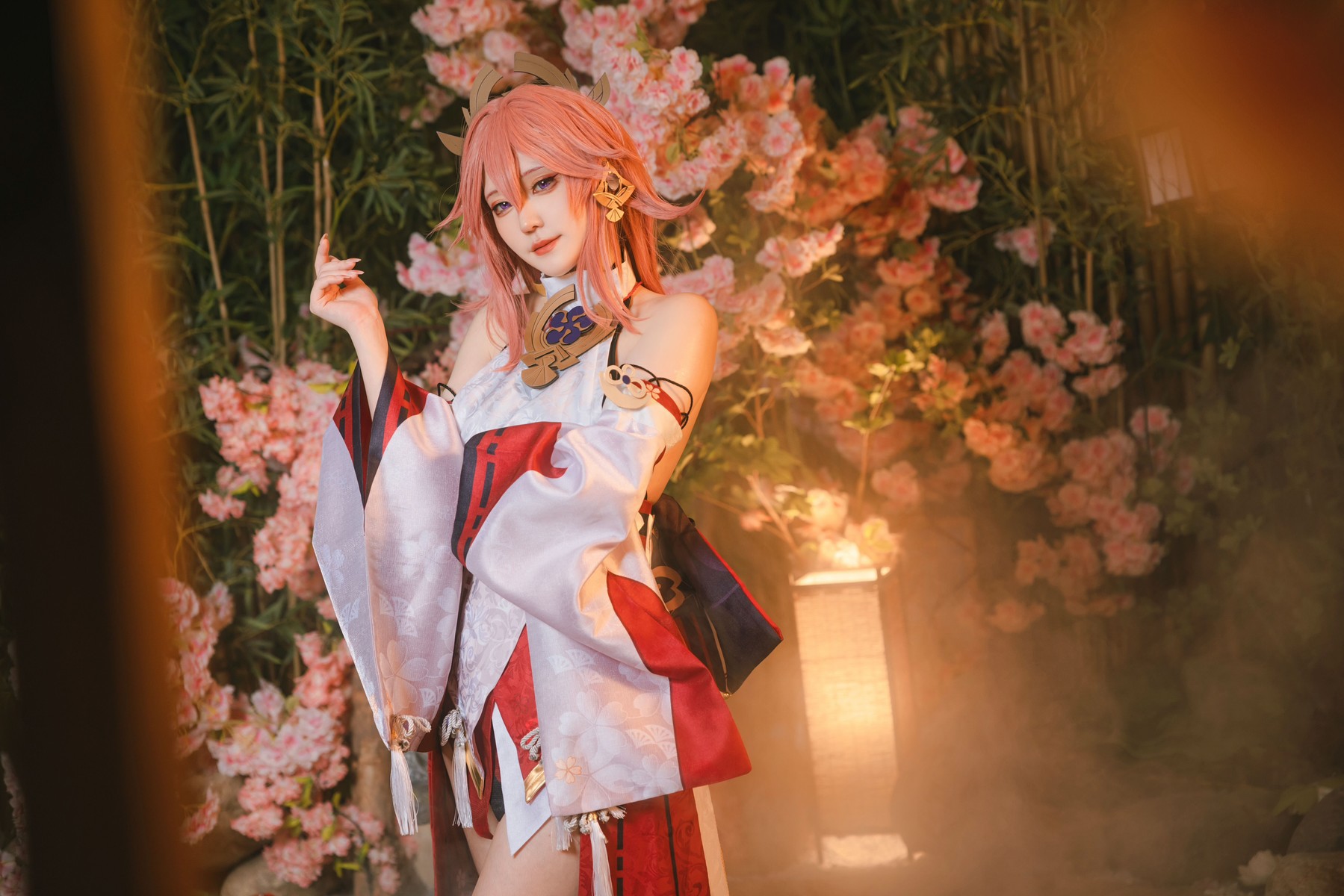 蛋黄mayo Cosplay 八重神子 14