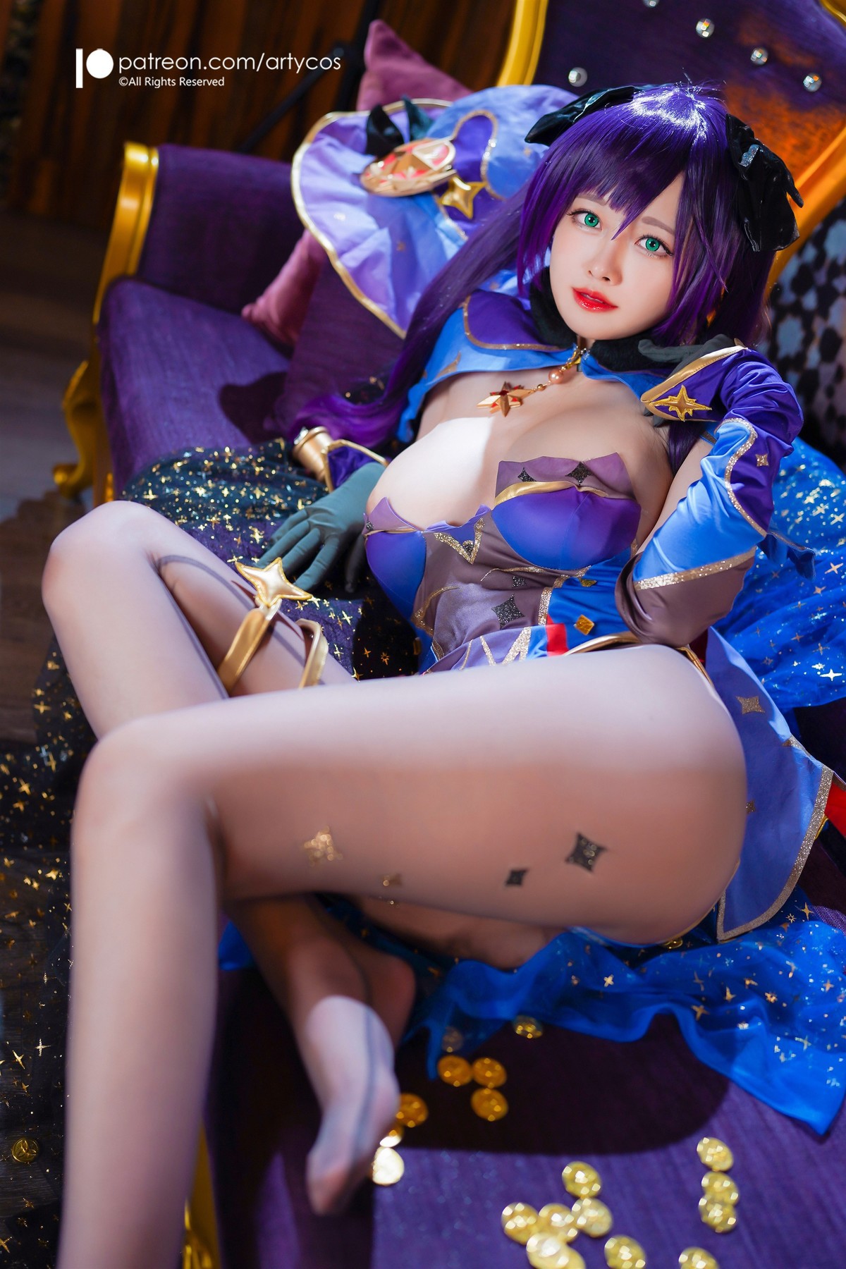 Cosplay Arty亞緹 Mona Genshin 10