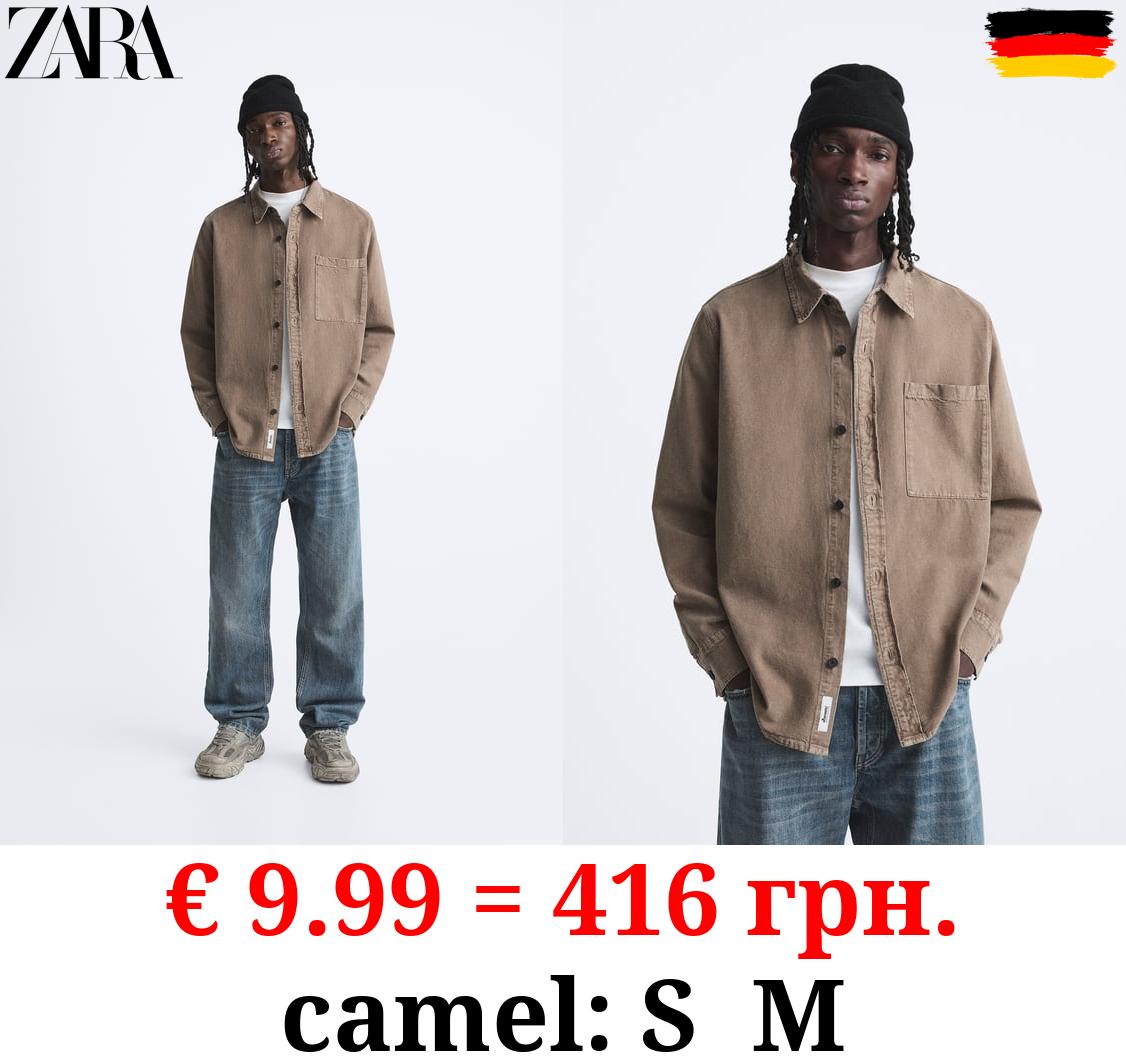 FADED TEXTURED SHIRT