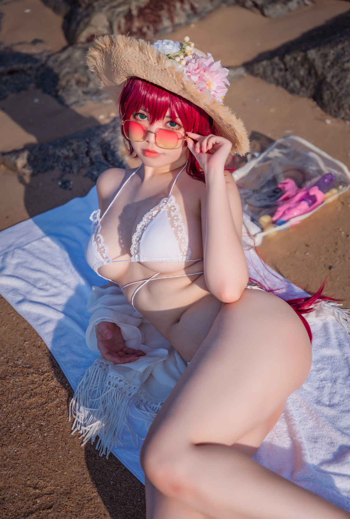 Ganlory 啊日日 Cosplay 絮库夫泳装 12