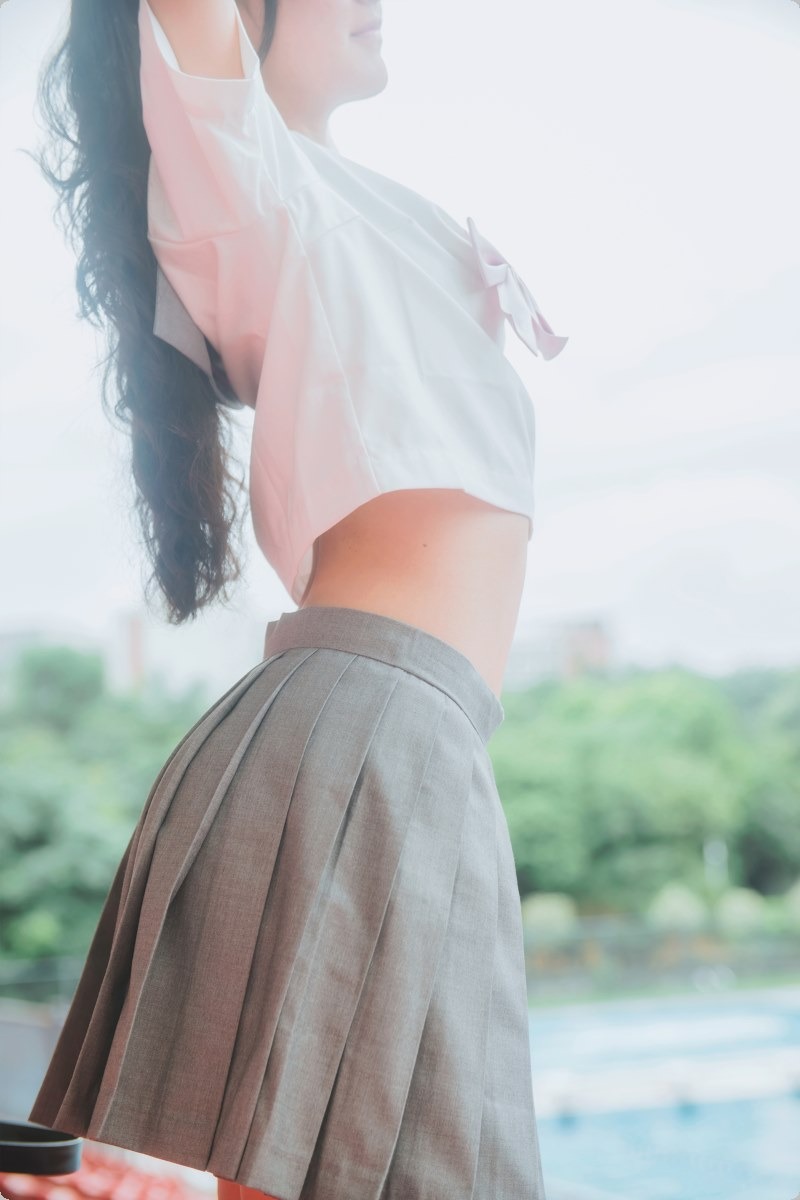 [Cos]木绵绵 - 灰色JK[38P] 2