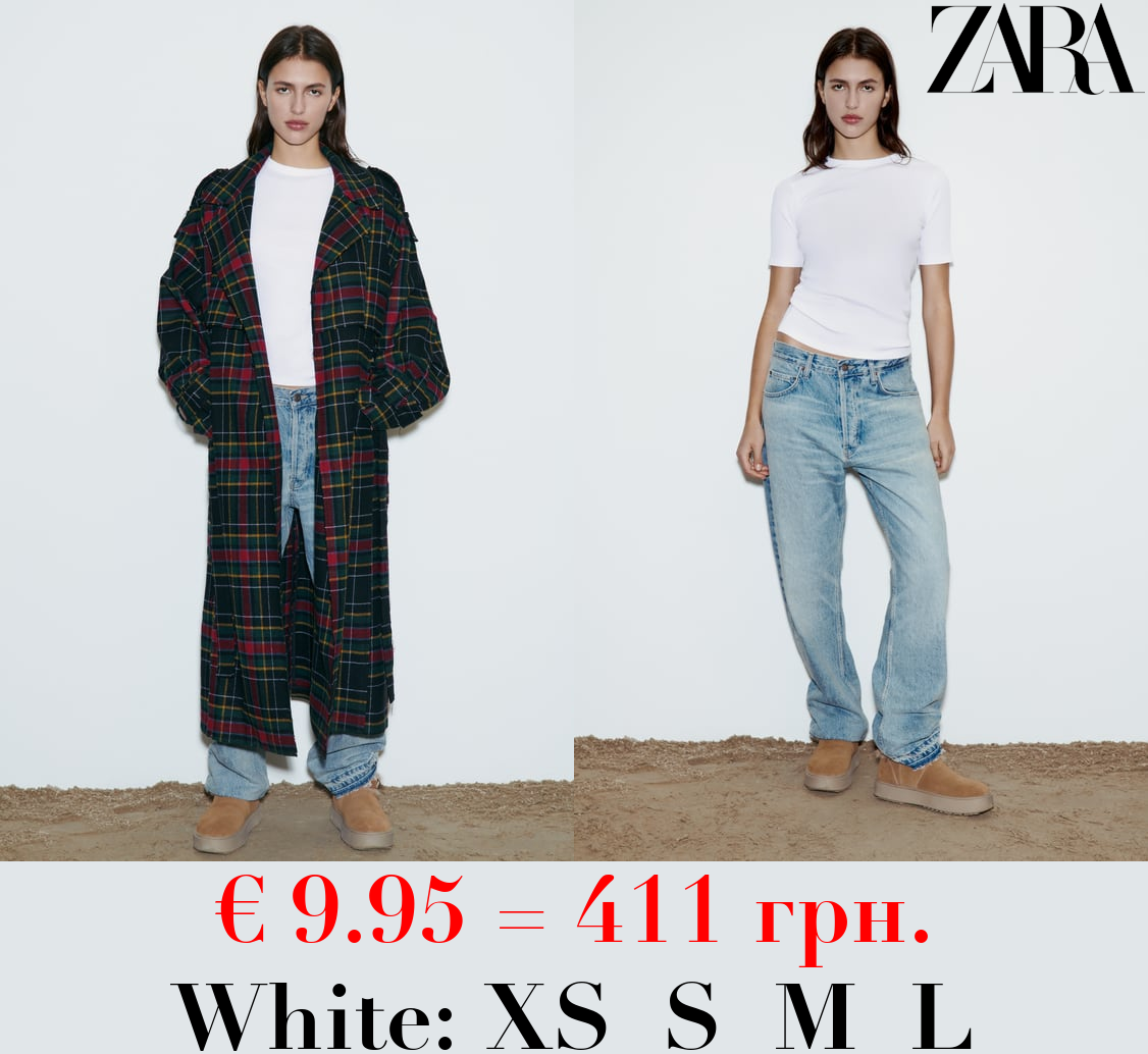 LIGHTWEIGHT RIBBED T-SHIRT