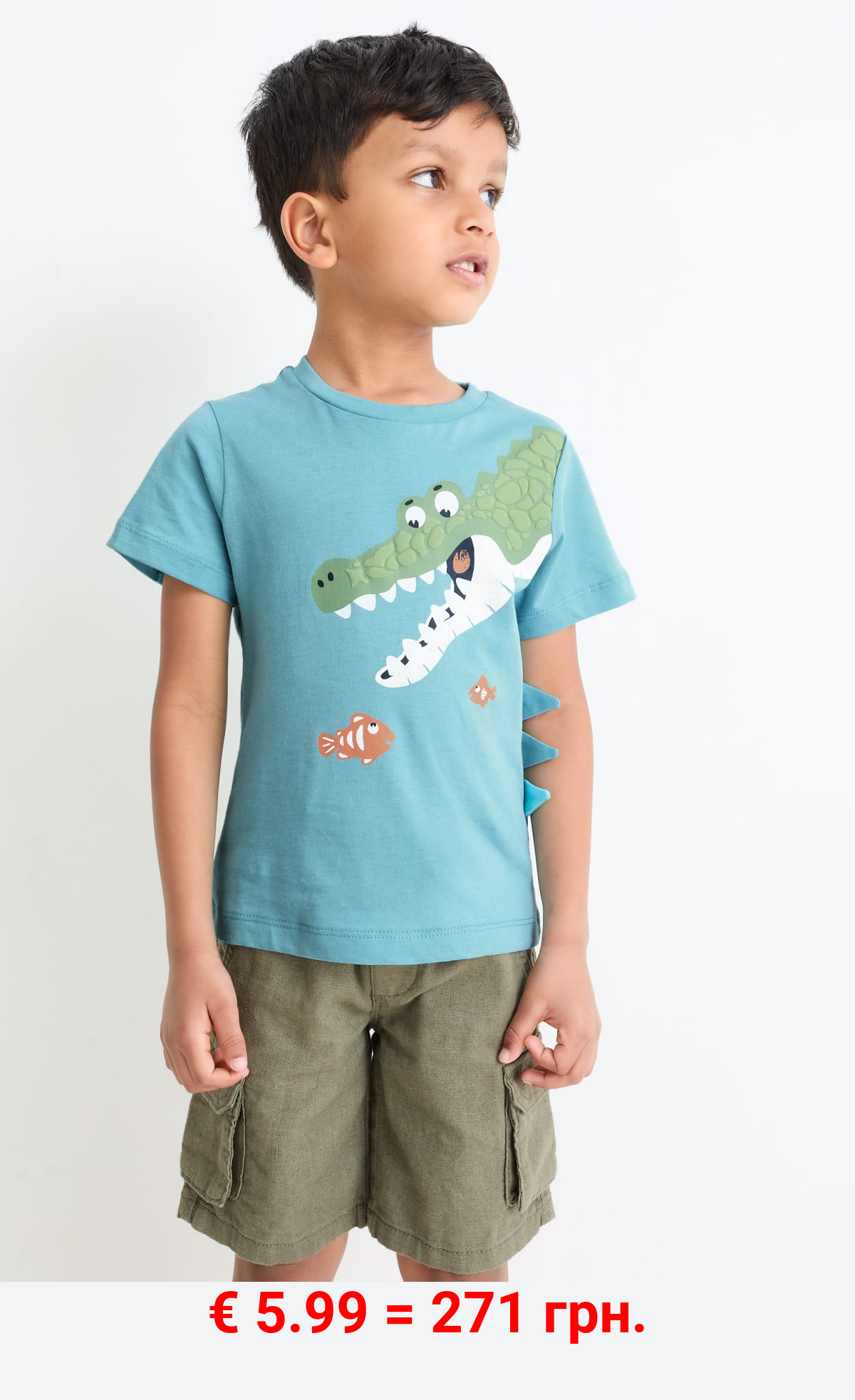 Krokodil - Kurzarmshirt