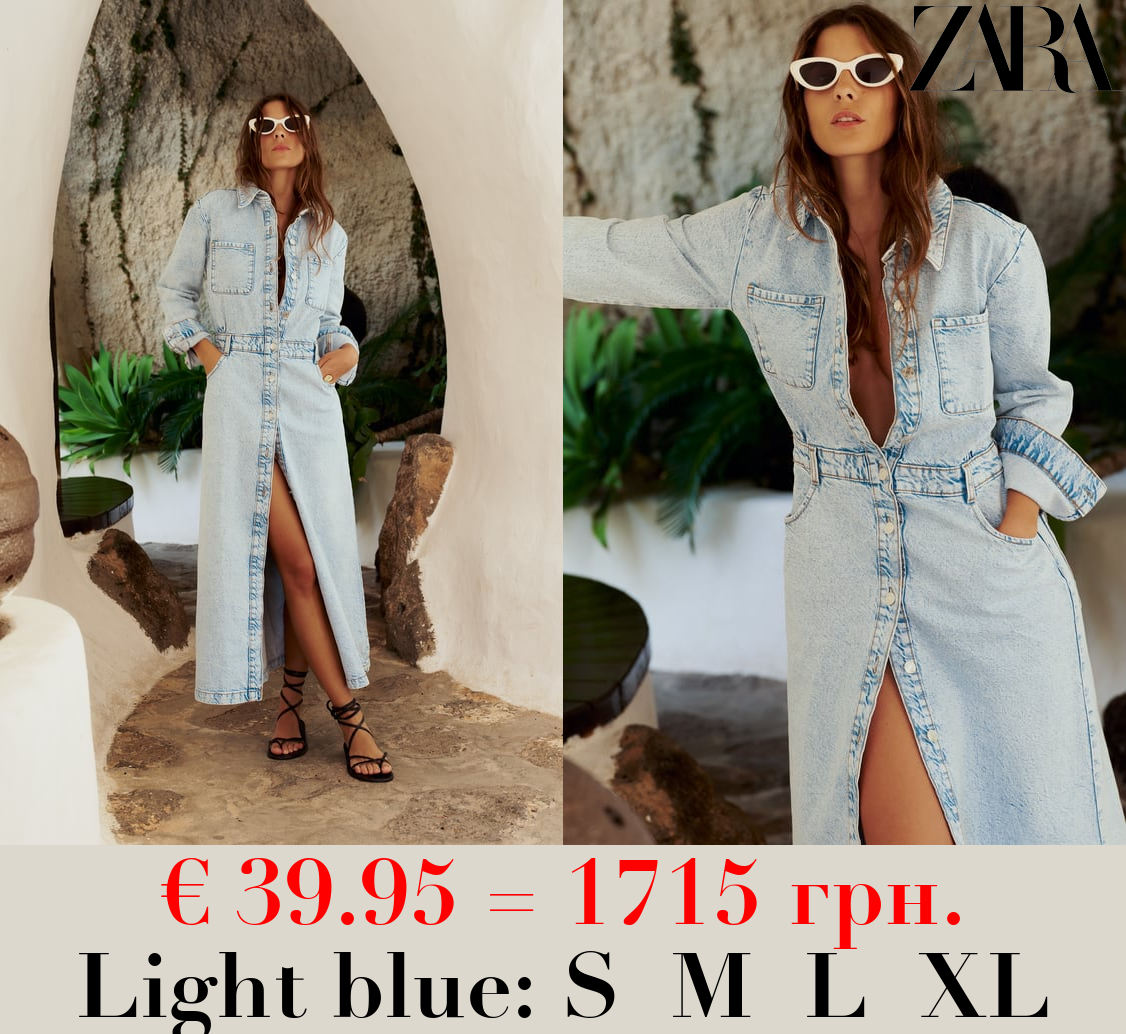 Z1975 MIDI DENIM DRESS