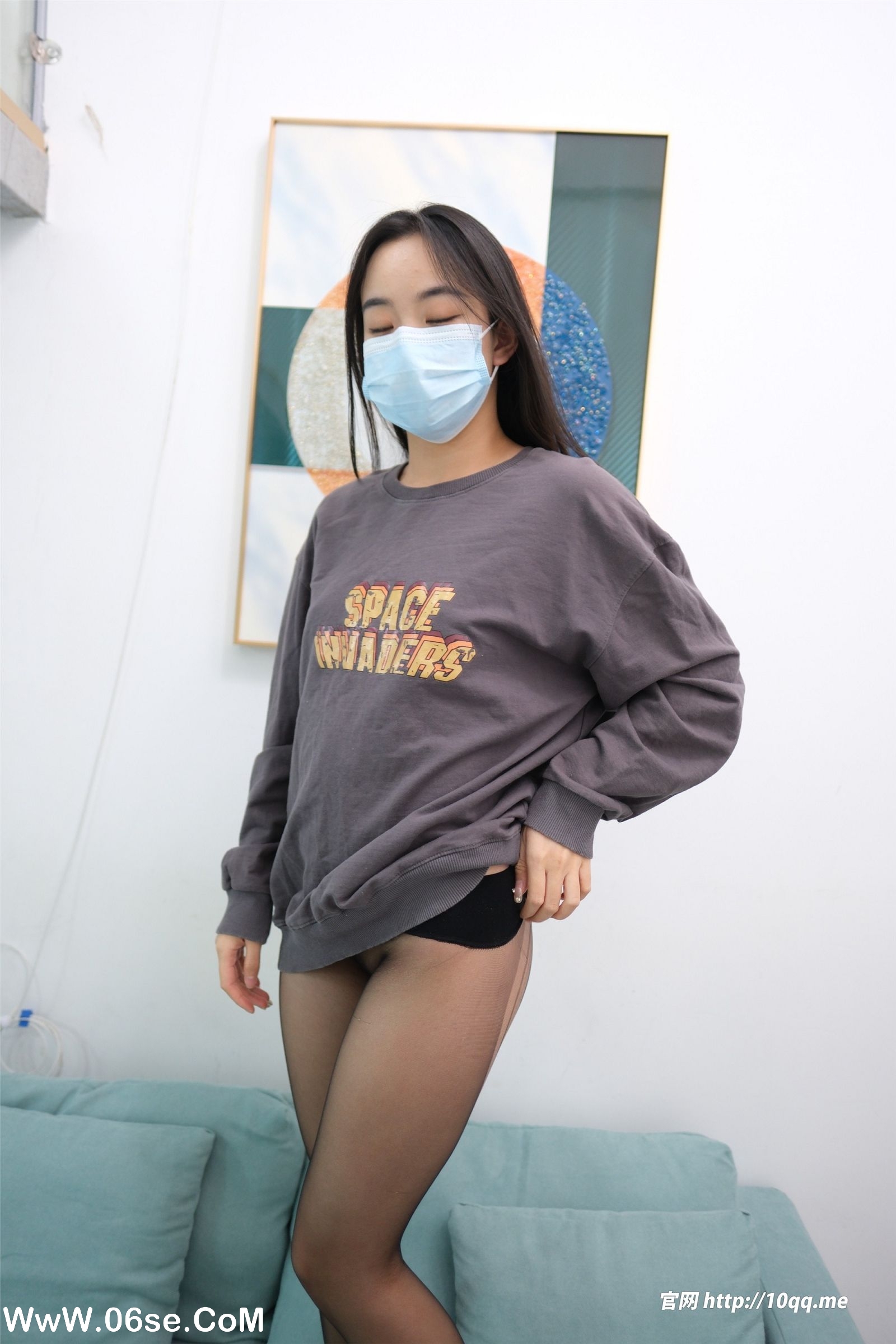 图片[66]-[ROSI写真]口罩系列 2024.02.12 NO.2801-六色网