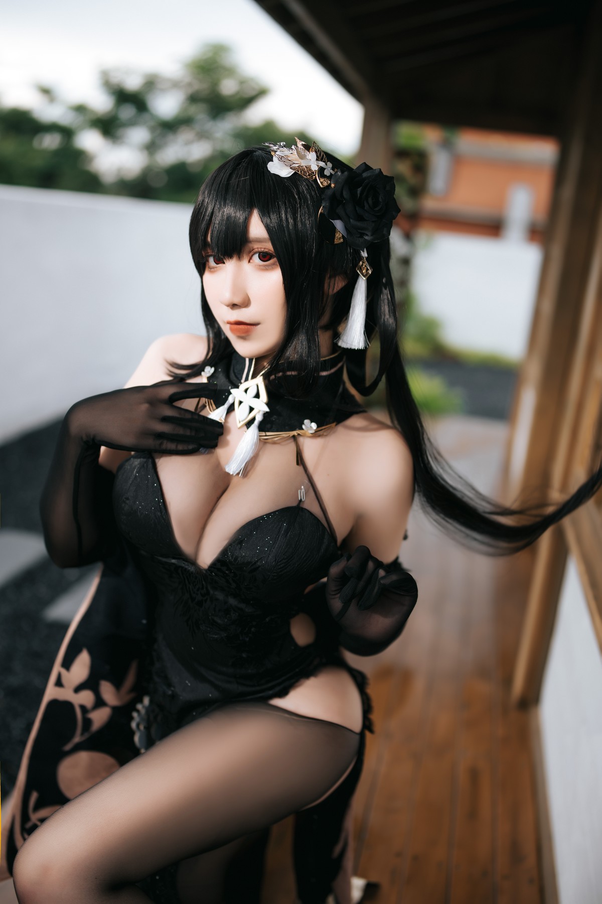 九曲Jean Cosplay 镇海旗袍 2