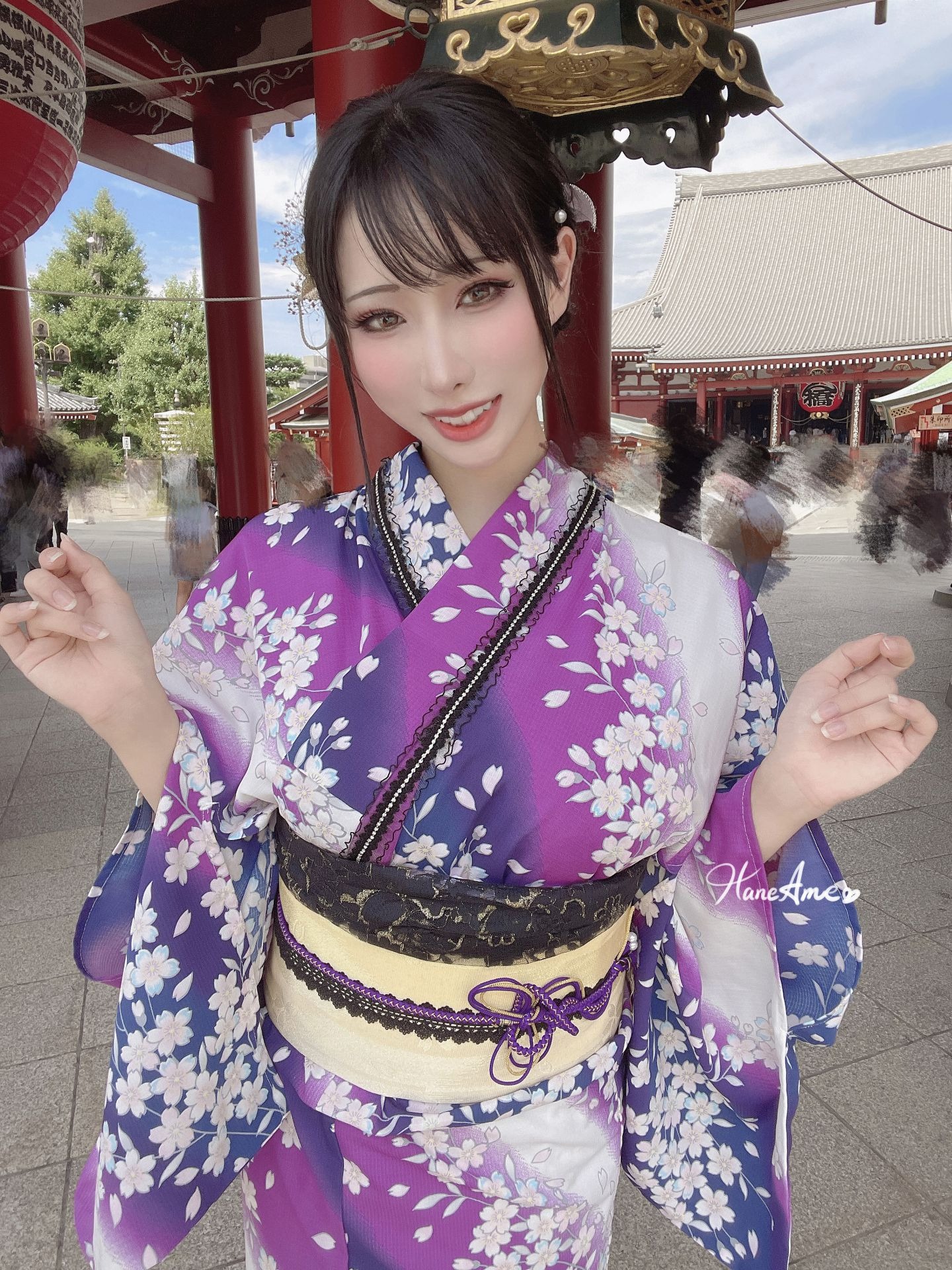 紫羅蘭夏日浴衣 85