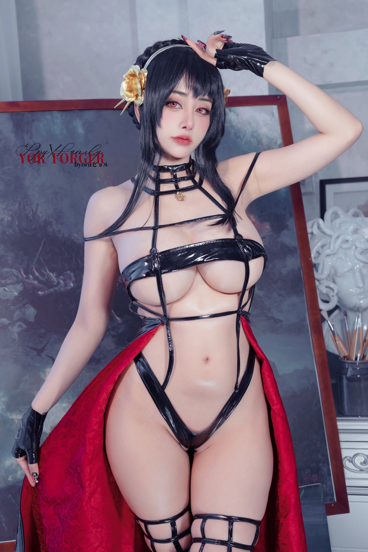 Cosplay 日本性感萝莉Byoru Yor Thorn Princess 18