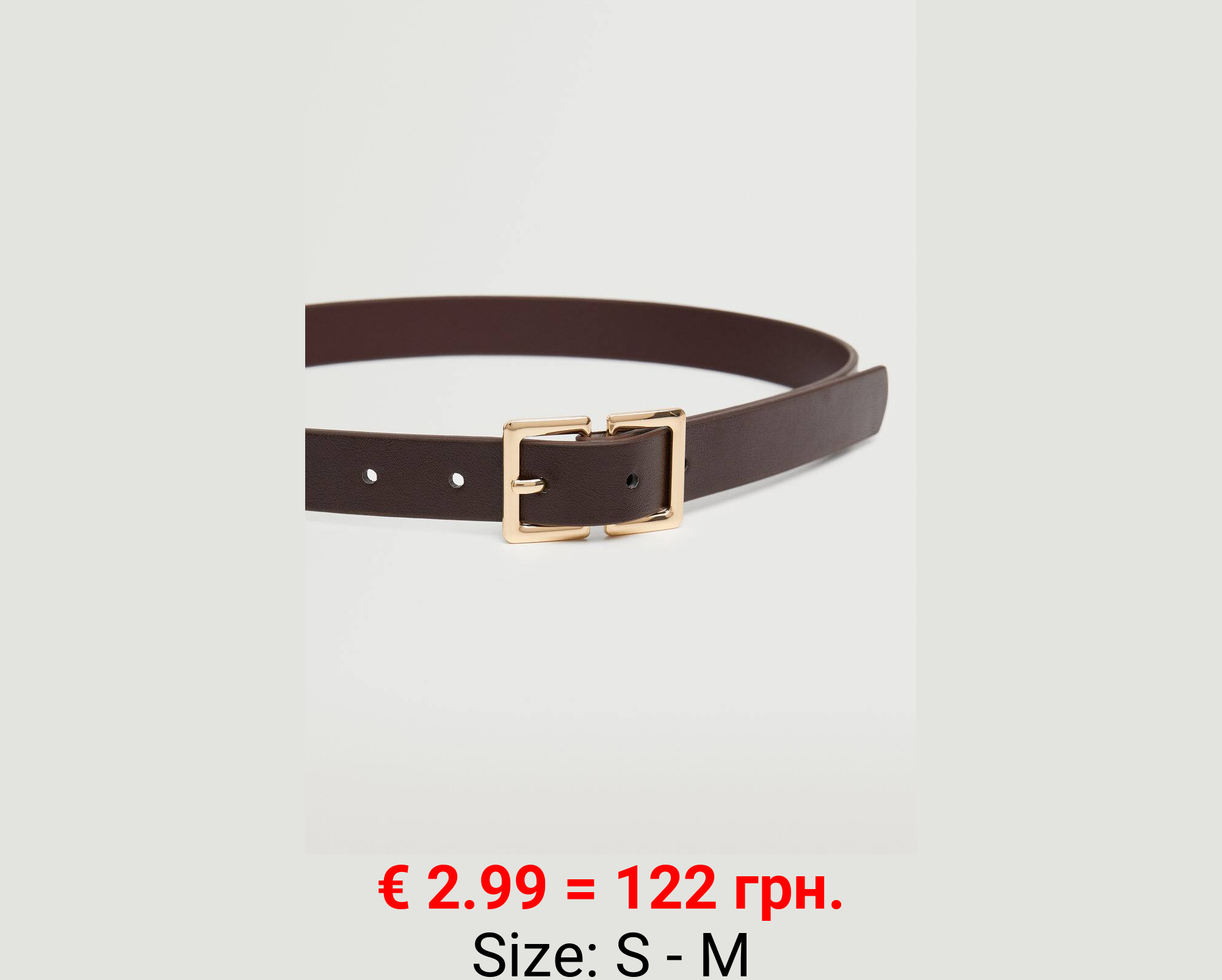 Cinturón doble hebilla