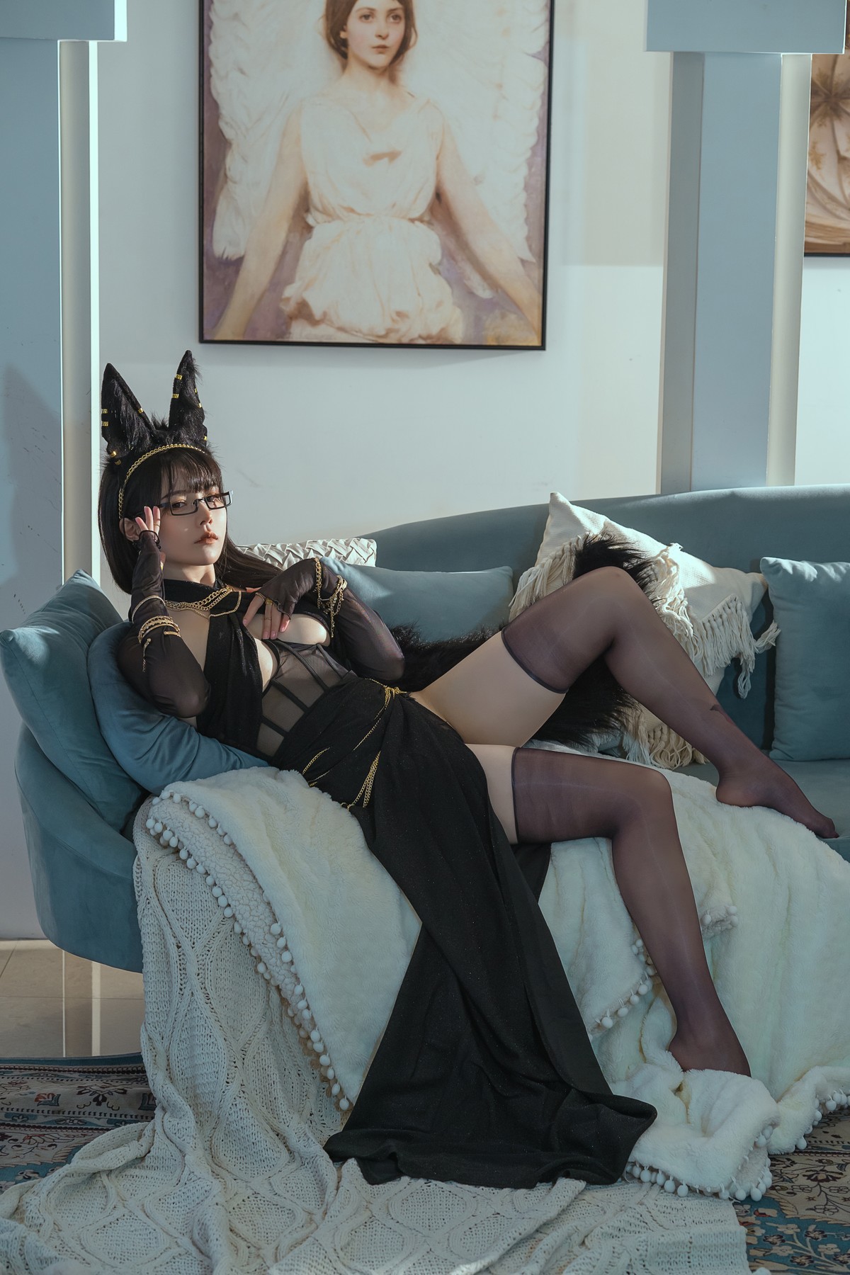 Cosplay 七月喵子 幻想兽娘集日食 帕尼卡多拉 1
