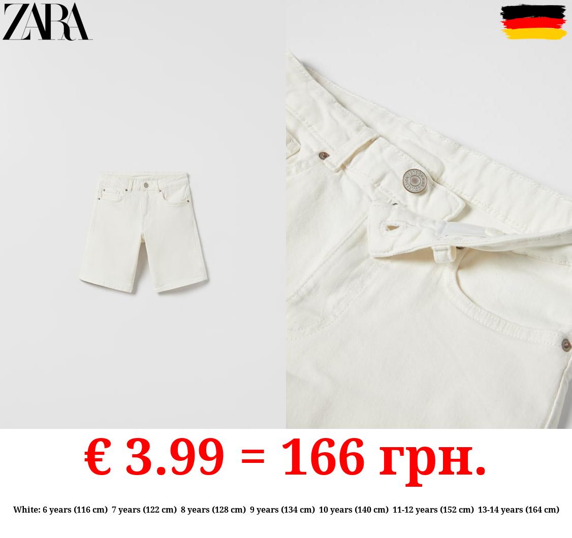 STRAIGHT COLOURED BERMUDA SHORTS