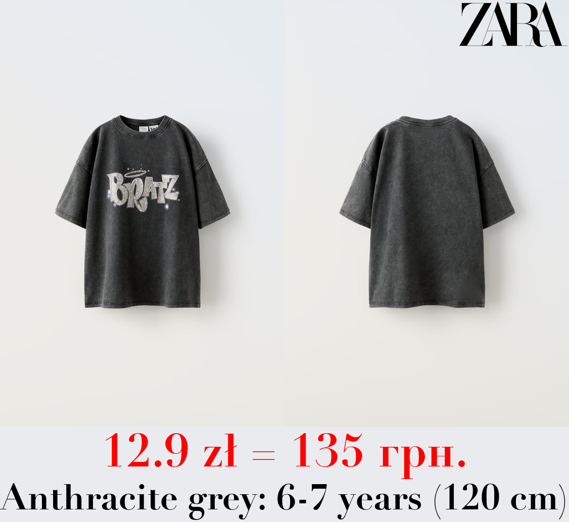 FADED BRATZ ® T-SHIRT WITH RHINESTONES